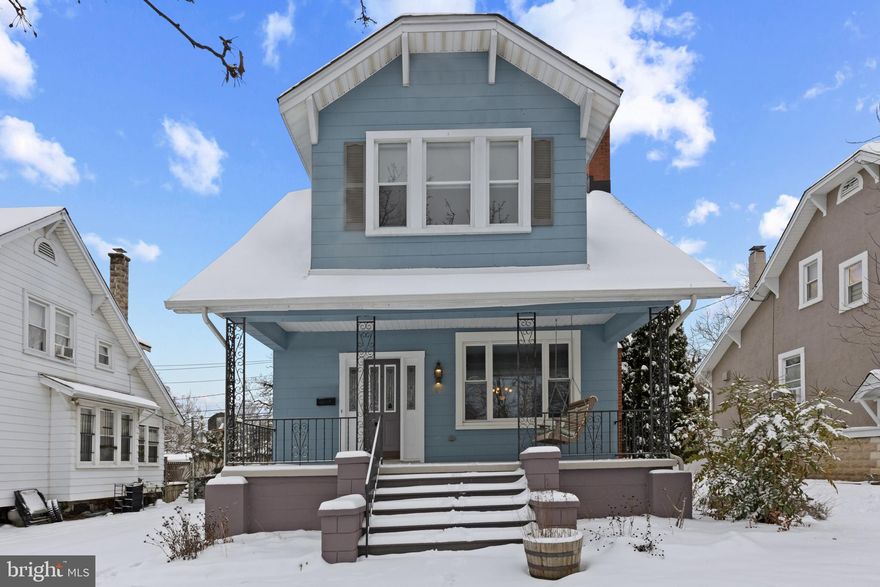 Start your New Year with a new home!  Nestled in the leafy North Harford Road neighborhood, this beautiful and charming 1928 bungalow is the perfect blend of classic character and modern convenience! Walk in to beautiful hardwood floors throughout the home. A cozy front living room with wood burning stove in the fireplace makes winter a breeze. The charm of this lovingly cared-for home continues to flow as you walk out on to the enormous and airy front porch. With enough room for seating or even a hanging hammock chair, you can enjoy the beauty of the trees and neighbors as you sip your coffee in the morning or a relaxing beverage in the afternoon. With a newer roof (2020) and water heater (2022). Schedule a tour today and see this charming home for yourself!