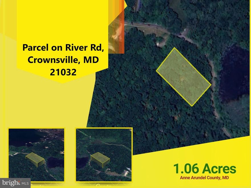 ONLINE AUCTION: Bidding begins 1/07/25 @ 10:00 AM. Bidding ends 1/09/2025 @ 11:45 AM. List Price is Suggested Opening Bid. Deposit: $5,000. 1.06 acre lot of land located in the Crownsville area of Anne Arundel County, Maryland. JUST MINUTES to the Maryland Renaissance Festival, The Preserve at Eisenhower, and the Severn River. Easy access to major traffic artery I-97. Vacant lot of land.