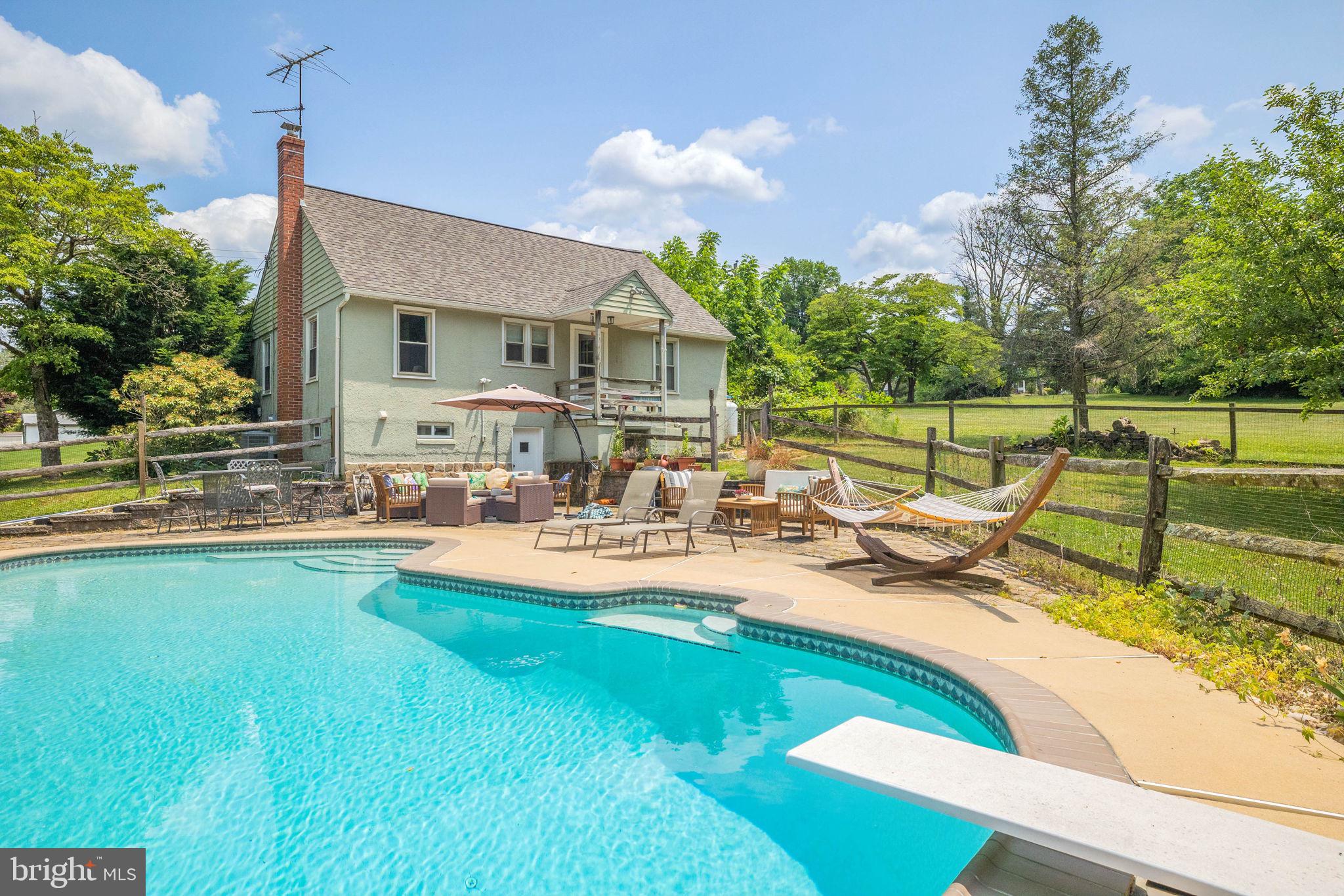 Stunning 4 bed, 2 bath home in award-winning Avon Grove school district. With in-ground pool perfect for family fun and entertaining on a sunny day. Situated on .9 acres with large fenced yard, this is perfect for your furry friends. Spacious rooms, hardwood floors, stainless steel appliances in the kitchen. All upgrades done with professionalism and an eye for design, a perfect blend of luxury and comfort. Don't miss out on this exceptional opportunity. This home is a MUST SEE, schedule a showing today!