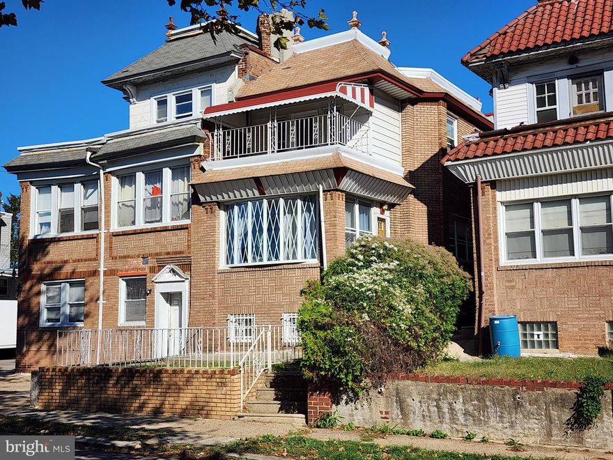 Discover the charm of this beautifully maintained Colonial-style home nestled in the heart of West Oak Lane. This residence perfectly blends classic Philadelphia character with modern upgrades and thoughtful design. Step inside to find gleaming hardwood floors, recessed lighting, and a cozy electric fireplace, creating a welcoming atmosphere ideal for comfort living and entertaining. This spacious home offers 4 bedrooms and 2.5 baths, including a primary suite with a walk-out deck, perfect for morning coffee or evening relaxation. The eat-in kitchen features stainless steel, energy-efficient appliances, making every meal a delight. The converted 2-car garage has been transformed into a versatile business studio, ideal for homeowners who work remotely, run a small business, or need creative space. The large basement offers even more potential, perfect for an in-law suite, entertainment area, or home gym.  Outside, enjoy the quiet, tree-lined block, complete with streetlights and sidewalks that enhance the neighborhood’s inviting, community-oriented atmosphere. The property also offers private and on-street parking, ensuring convenience for residents and guests alike. Located near public transportation, schools, parks, and local shops, this home delivers the perfect balance of city accessibility and suburban tranquility. Experience the best of West Oak Lane living at 1729 68th Avenue; where timeless charm, comfort, and functionality come together to create the perfect place to call home. Schedule a showing today!