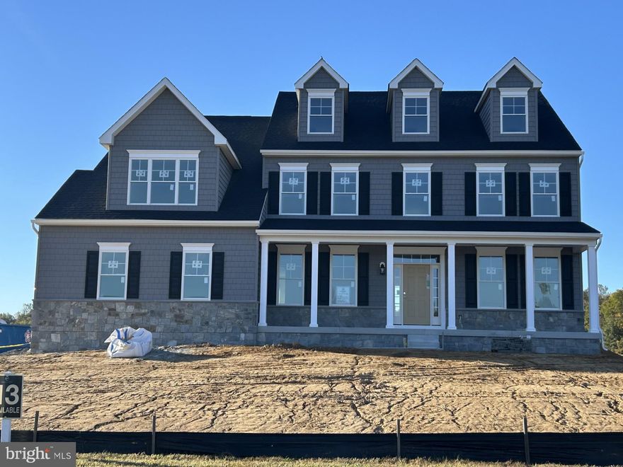 Welcome to Meadow Creek. Estate homes on acre plus homesites with plenty of room for a pool and a separate garage.. In the county but close to downtown Centreville. Centreville offers restaurants, grocery stores, parks and schools.

AMAZING BRAND NEW HOME - This stunning 5 bedroom, 3 full bathroom residence offers 3,702 sq ft of finished space. The main-level showcases 9-foot  ceilings and LVP hardwood floors throughout, complemented by a gourmet kitchen with stainless steel appliances, 42-inch maple cabinets, and granite countertops. A spacious great room centers around an inviting gas fireplace, while the main level also includes a formal dining room, living room, 6th bedroom/den/office option, full bathroom, and conveniently located laundry room near the garage entrance. The upper-level is thoughtfully designed with 5 bedrooms and 3 full bathrooms. The expansive primary suite features a bonus room perfect for an office, gym, or reading room, along with a luxurious bathroom showcasing a quartz double bowl vanity, ceramic tile throughout, soaking tub and and large glass shower. A secondary suite bedroom and bath and located down the hall, with three additional bedrooms and a full bathroom completing this level. The home includes a 1,717sq ft unfinished basement with 8-foot walls ready for customization. The builder is offering $5,000 in settlement assistance when using preferred title company (Newlyn Title Assurance co., Inc.) and Lender (Redwood Mortgage Services). This exceptional home is constructed by an established Maryland builder,  Lacrosse Homes, with over 30 years of experience in delivering quality homes.