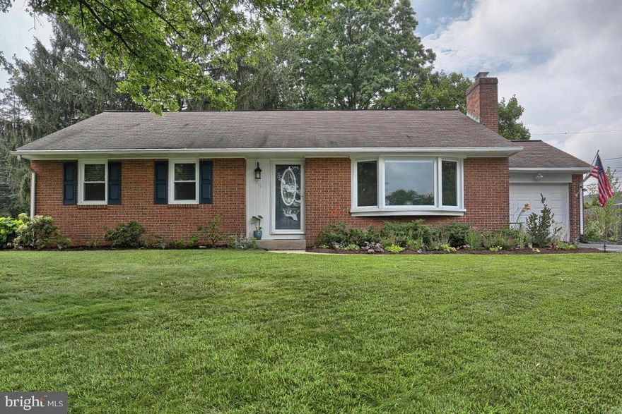 3 bedroom brick ranch home in Hempfield schools. Spacious rooms, hardwood flooring, kitchen with tile backsplash, wood burning fireplace in living room and partially finished lower level. Master bedroom with half bath and plenty of storage space throughout home. Large deck leads to private backyard with fire pit area and landscaping. Spacious garage, multi car driveway and convenient location.
