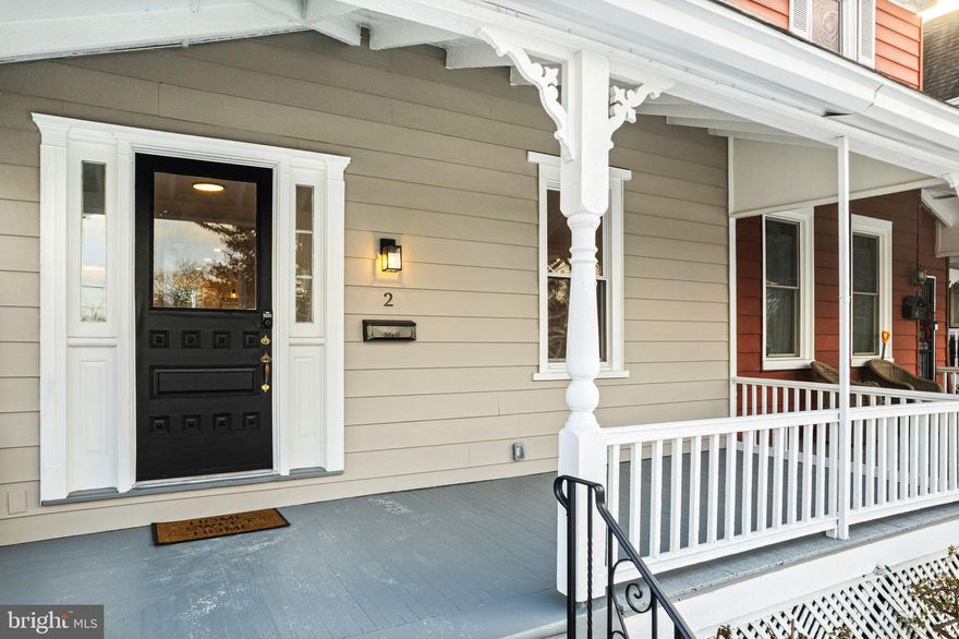 Classic charm meets modern amenities.  Gorgeous corner property in picturesque Wyncote. Enter onto inviting front porch perfect for your morning coffee and tailored to relaxation. Enter through front entryway flanked by brand new hardwood floors open to a true open concept home. 9ft ceilings give way to a cozy an inviting living room, dining room and updated gourmet kitchen complete with white cabinets and stunning quartz counters, center island, tile backsplash and modern finishes abound. The open concept floorplan offers seamless entertaining.  Laundry and powder room conveniently located off of the kitchen. Moving out of the kitchen door leads to a serene fenced in yard and two car detached garage perfect for the car enthusiast or for storage. Second floor is comprised of two large bedrooms. One is the primary bedroom complete with full primary bath and ample closets, the other bedroom is also a generous size also with  a great closet next to a brand new bathroom. Continuing up to the third floor, you find two more bedrooms and a bonus cedar closet! This home also offers close proximity to shops, dining and theater in Keswick Village, convenient to the commuter this home is in close proximity to Philadelphia, Jenkintown and so much more! This home has been updated throughout and is awaiting its new owner!