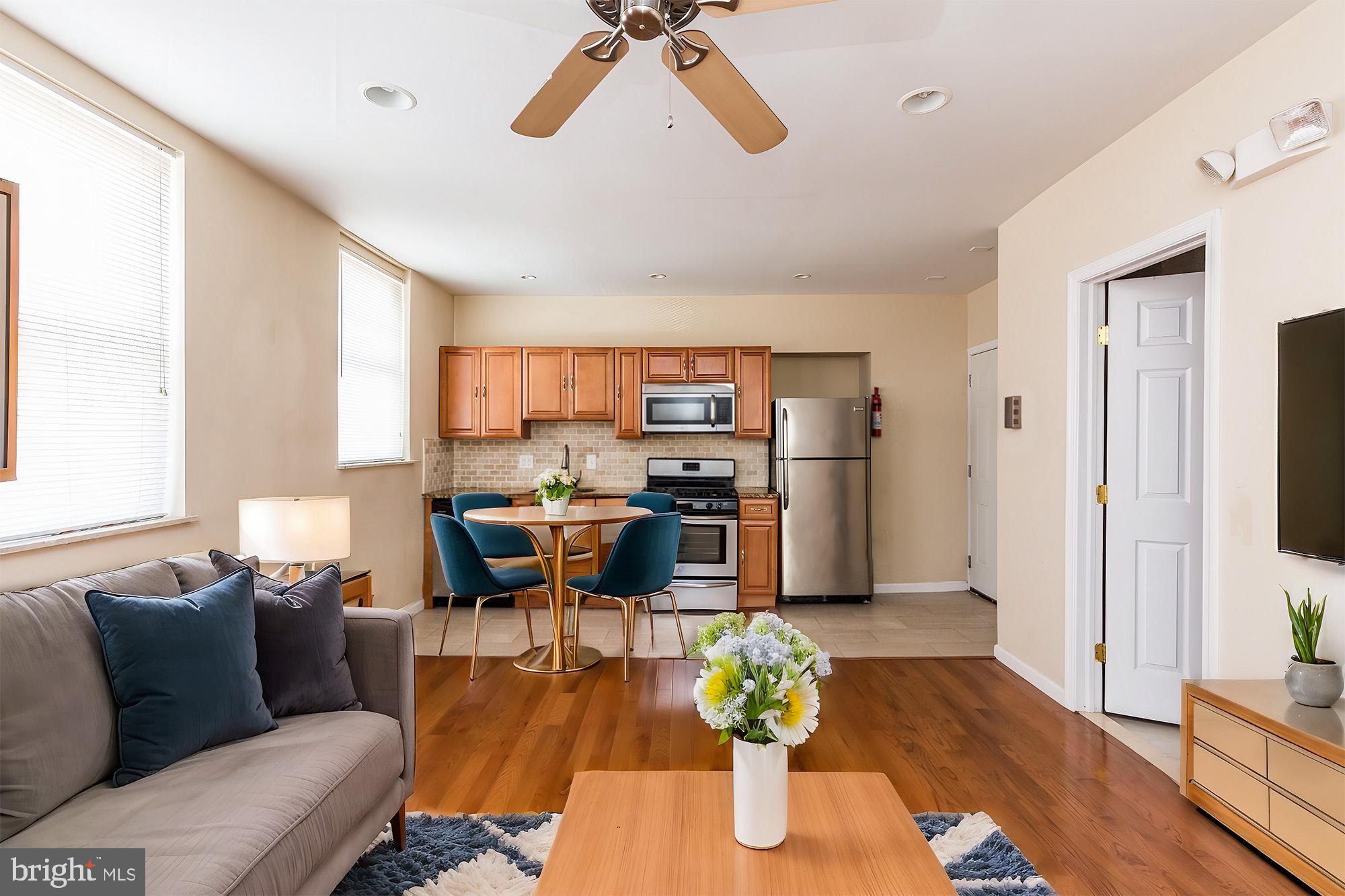 Available Early May:
Welcome to 2001 S 11th St #2! This sun-soaked 2 bedroom, 1 bathroom apartment offers a roofdeck, recessed lighting, hardwood floors, and laundry in the building for added convenience. You enter into the common living area with windows lining one wall for natural light and a ceiling fan to ensure comfort all year long. The kitchen area is at the back, equipped with wood cabinetry above & below, granite countertops, and a full lineup of stainless steel appliances. There's a full bathroom off of the common area, boasting tile flooring, a lovely vanity for storage, and a bathtub/shower combo with sliding glass doors. There are 2 bedrooms at the end of the unit, both sizable with closet space and ceiling fans for additional comfort. Enjoy the nice weather on the shared deck, offering patio furniture and plenty of room to entertain! Schedule your showing today!
Lease Terms:
Generally, 1st month, 12th month, and 1 month security deposit due at, or prior to, lease signing. Other terms may be required by Landlord. $55 application fee per applicant. Pets are conditional on owner's approval and may require an additional fee, if accepted. (Generally, $500/dog and $250/cat). Tenants responsible for: electricity, gas, cable/internet, and a $35/month flat water fee. Landlord Requirements: Applicants to make 3x the monthly rent in verifiable net income, credit history to be considered (i.e. no active collections), no evictions within the past 4 years, and must have a verifiable rental history with on-time rental payments. Exceptions to this criteria may exist under the law and will be considered. Cosigners accepted.