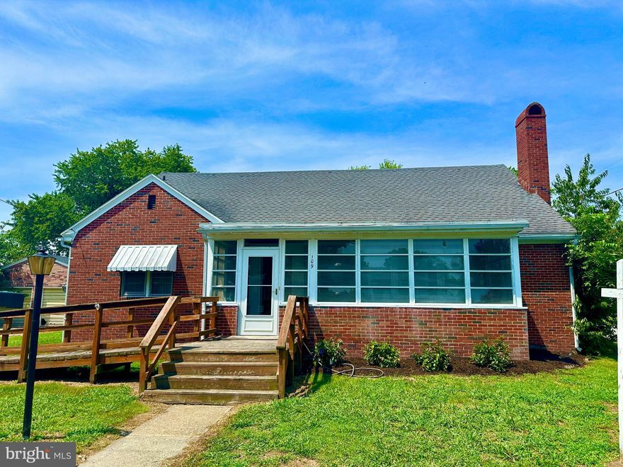 Water enthusiasts will appreciate life in Vienna, MD

Situated on the Nanticoke River -- halfway between the Bay and the beach -- the town of Vienna has an upgraded boat launch, floating docks, and slips suitable for kayaks, canoes, and larger motor boats.  For boaters and paddlers seeking small-town tranquility, Vienna is the perfect place for a residence or a vacation pad, so bring your water toys, and call this brick rancher home! 

Built in 1955, this 1615 SF house sits on a 17,400 SF corner lot, and includes a two-stall detached garage.  The main floor offers two bedrooms (with lighted closets), one full bath (with another lighted closet), living room, dining room, eat-in kitchen, laundry room, and sun porch with jalousie windows.  While the home could benefit from some cosmetic updates, it has many possibilities -- from original hardwood that could be spectacularly refinished to a large attic that could be converted for additional living space/bedrooms (please consult a design professional to verify).

The home is heated by a boiler (condition unknown) and has central air (needs servicing, as it is not cooling the living room properly).  The seller has limited knowledge about the property and welcomes buyers to undertake a full inspection. The property will be sold as is. The seller makes no representation regarding condition, zoning, or use.  There is no option to lease.  

To view the property, have your real estate professional book through ShowingTime.  To submit an offer, please complete a term sheet, which will request the following information: Buyer name/address, purchase price, EMD, study period, closing date, financing, any contingencies, and proof of funds. The seller has its own closing agent, and title has already been ordered. Please contact agent with any questions.