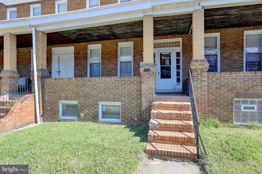 An Investors Dream!  House already has a reliable tenant of eight years who has maintained the home perfectly.  Main level consists of a spacious living room, dining room and kitchen.  Balcony off the kitchen with a fenced-in, private back yard as well as a  huge front porch to enjoy the neighborhood.  Upstairs has three ample bedrooms and a full bath.  The basement is partially finished and perfect for storage and laundry.  Current rental revenue comes out to around $15,600 annually.