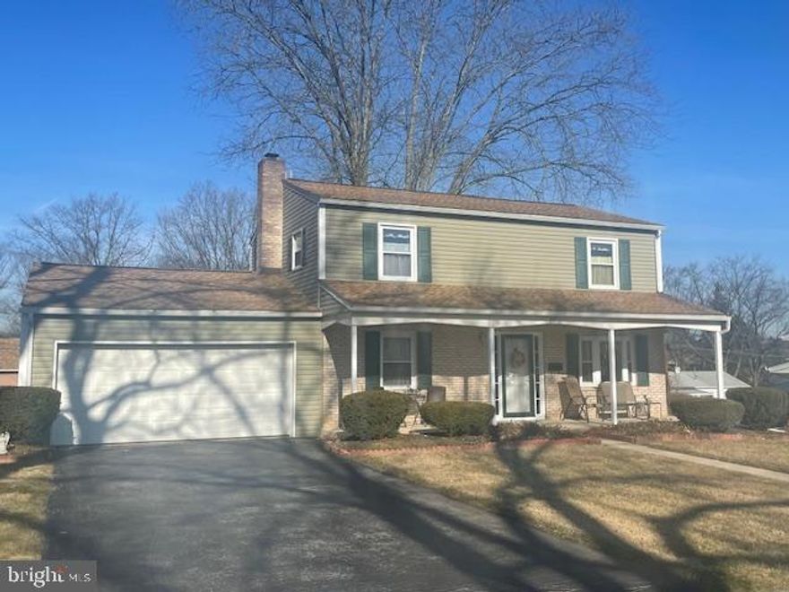 Welcome to this well cared for 4-5 bedroom, 2 bath, 2 story home tucked away on a peaceful quiet tree lined street,  located in desirable Wyomissing  borough/Wilson schools.  As you enter the home, the main level includes first floor bedroom and full bath providing convenience and flexibility, a formal living room and dining room with corner cabinet, patio door and hardwood flooring creating a warm and inviting atmosphere perfect for entertaining, the spacious kitchen with all appliances remaining.  Also in both the living room and dining room are mounted split A/C units.
Upstairs features provide flexibility to whatever your current needs are: either 4 bedrooms or 3 bedrooms / office,  all rooms with hardwood flooring and another full bath, plus don't miss the ample , generous closet space provided in this home for your convenience. Property also features replacement windows, front porch, two car garage, a delightful flat rear yard with shed and greenhouse/hot house. Convenient location.. Set up your showing today!