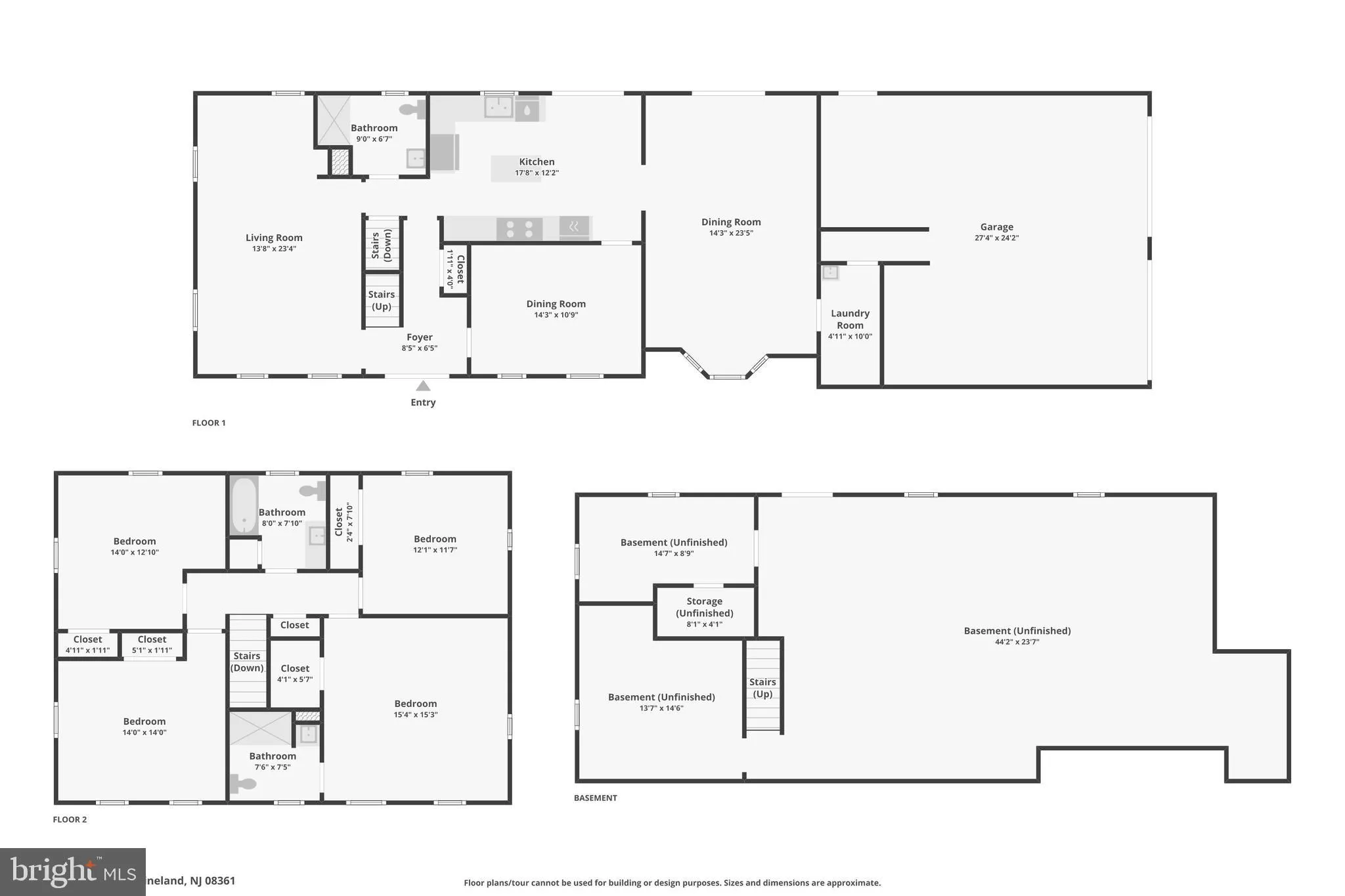 Vineland, New Jersey 08361, United States, 4 Bedrooms Bedrooms, ,3 BathroomsBathrooms,Residential,Pending,119546