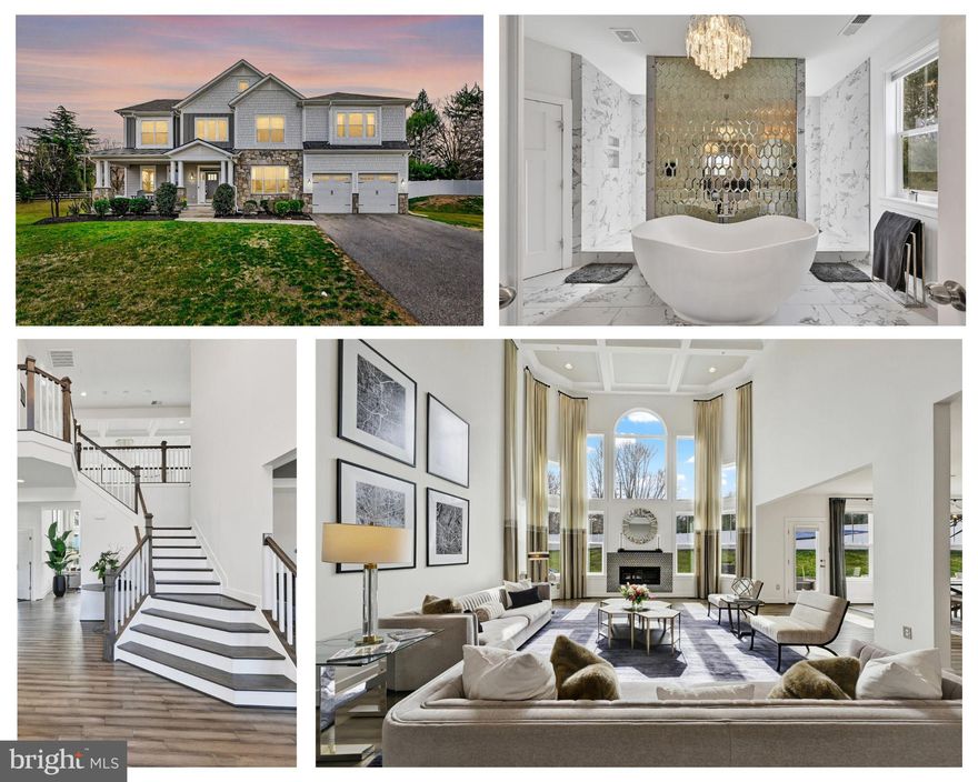 From the moment you pull into the driveway at the end of a quiet cul-de-sac, a sense of pride washes over you — this is home. Over 6500 SQFT of Designer-curated and filled with thoughtful upgrades, every inch feels both elegant and inviting.
Step inside to a main level that boasts a soaring two-story great room, a gourmet kitchen with a massive island perfect for gatherings, and a dining space that just begs for dinner parties. A front sitting room adds charm, while the custom home gym brings wellness just steps from your morning coffee.
Downstairs, the fun continues with a fully finished lower level featuring a stylish wet bar, game area, private movie room, and a guest bedroom with a full bath — ideal for overnight visitors or epic Super Bowl Sundays.
Upstairs, you’ll find four additional bedrooms and three beautifully appointed bathrooms, including two ensuites and a Jack-and-Jill layout. And the crown jewel? A luxe primary suite complete with heated floors and a spa-like shower that turns everyday routines into rituals.
Even the outdoor space delivers — fenced, private, and designed for relaxing evenings or weekend entertaining.
This is more than a house. It’s a statement — one you’ll be proud to call your own, every single time you come home.