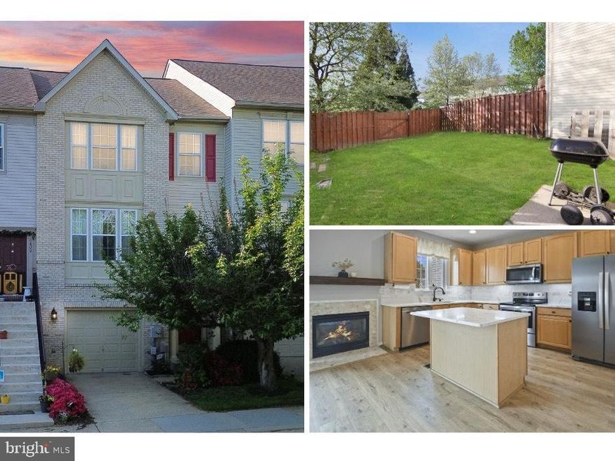 Welcome to this stunning, move-in-ready townhome that perfectly combines style, comfort, and convenience. The entry-level features elegant vinyl flooring and a spacious rec room overlooking the fully fenced backyard—ideal for entertaining or relaxing in privacy. Upstairs, enjoy an open-concept main level with continued vinyl flooring, a bright and airy family room, and a gourmet kitchen that will impress any home chef. Highlights include quartz countertops, stainless steel appliances, abundant cabinetry, and a cozy fireplace. A convenient half bath completes this level. The upper level offers a serene primary suite with a large walk-in closet featuring custom-built-ins, and a private full bath featuring dual vanities, a tub, and a separate shower. The upper level is completed with two additional generously sized bedrooms—each with ample closet space—and another full bath offering flexibility for family, guests, or a home office. This home also features a private driveway, one-car garage, and access to premium Urbana Highlands amenities including basketball and tennis courts, a swimming pool, playgrounds, and more! Don’t miss your opportunity to own this exceptional home—schedule your private tour today!