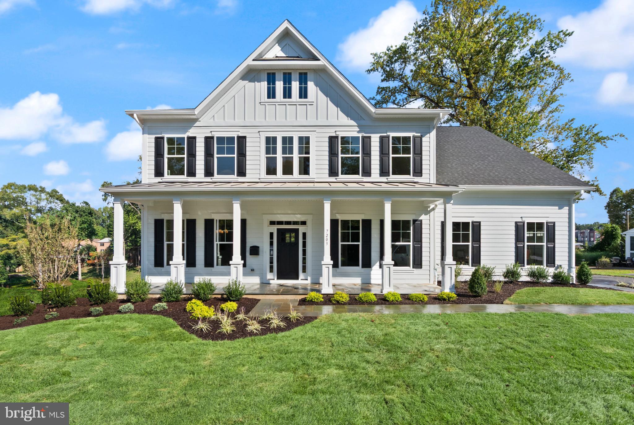 Presenting the Chapman at Stratton Place by Evergreene Homes! An unparalleled value in the coveted Walt Whitman High School District! This turnkey new home will be completed in September 2025 *PLAN HIGHLIGHTS* This Chapman plan has been fully appointed with 6 Bedrooms, and 5.5 Bathrooms. Three finished levels offer a total of 6,800 square feet! *INCLUDED UPGRADES* This residence has been meticulously crafted, showcasing 10-foot ceilings and gleaming hardwood floors throughout the main
level. The designer kitchen features professional-grade Thermador appliances, a butler’s pantry, an expansive island, and a light-filled morning room designed for both daily living and entertaining. A private main-level bedroom suite with a full bath offers a refined guest retreat or an ideal setting for multi-generational living. Upstairs, the primary suite is a true sanctuary, highlighted by rich hardwood floors and a spa-inspired bath with dual vanities, an oversized double shower, and a freestanding soaking tub.
Three additional bedrooms, each with its own ensuite bath, provide exceptional comfort and privacy. The fully finished lower level extends the home’s elegance, with a spacious recreation room, an additional bedroom and full bath, and a dedicated fitness studio.
*LIFE AT STRATTON PLACE* Wake up in your stunning new home, enjoy coffee in
your gourmet kitchen. With effortless access to I-495, I-270, and Metro, your day flows
seamlessly—whether commuting or heading out for a weekend escape. Evenings bring
the best of Bethesda’s dining and shopping. Just minutes from Cabin John Park, the
Capital Crescent Trail, and premier golf, outdoor adventures are always within reach. At
Stratton Place, every day is elevated, blending convenience, elegance, and comfort in
one exceptional community. Floor plans and photos are for informational purposes only;
some items depicted may be optional and not included in the listed price. Call today to
take advantage of this incredible opportunity!