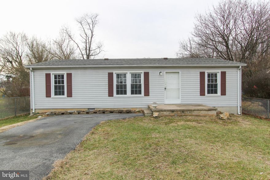 Enjoy one level living in this lovely Charles Town rancher!

The cozy living room with propane fireplace welcomes you, and opens into the eat-in kitchen with plenty of cabinet and counter space. Off of the kitchen is the mud room with full sized washer and dryer, and access to the rear deck and fenced rear yard - which includes a shed for additional storage.

The primary suite’s full bath includes a shower and soaking tub combo, and a skylight providing plenty of natural light. There are two additional bedrooms and a full bath off of the main living area. Each room has a partially vaulted ceiling with ceiling fans.

Parking is not a hassle with the large private driveway.

Located on a residential street, residents are close to local shops and restaurants; and also have quick access to commuter routes WV-9, WV-51, Rt 13, and US-340.

Pets are ok on a case-by-case basis.

Additional monthly costs include Renter's insurance (price based on plan selection).
