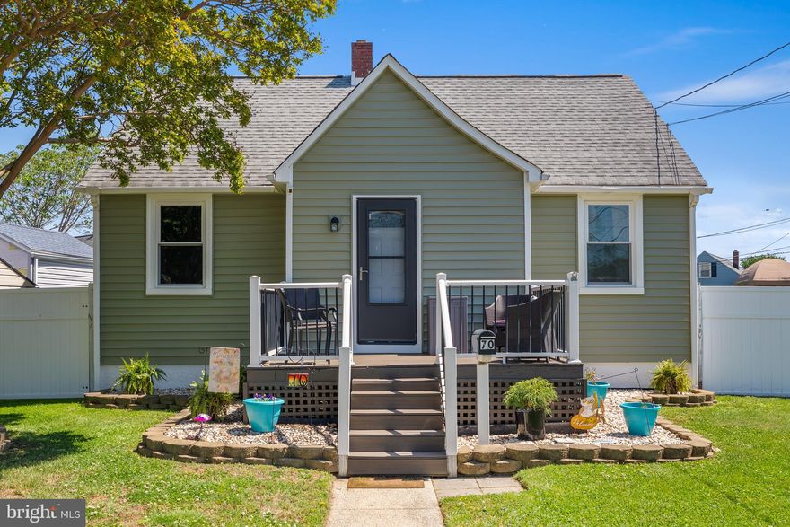 Nicely renovated cape-cod in move in condition for new home owners. Nice  front porch, Main entry have vestibule with coat closet, Living room with Luxury Vinyl Flooring leading to Eat in Kitchen w/Stainless steel appliances  from go to deck thru Patio doors for summer entertaining, Fenced backyard for privacy, nice stone patio and wood deck with swing. Main floor consists of Master Bedroom, Updated oversized full bath and Laundry room with extra storage. All first floor is upgraded with Luxury Vinyl flooring for easy upkeep. Upstairs has two oversized bedrooms. Basement is fully finished, Recreation have a bar and plenty of room for social get togethers. Plus half bath and extra storage, Utility room as well. Come and see it yourself to make this home your future home.