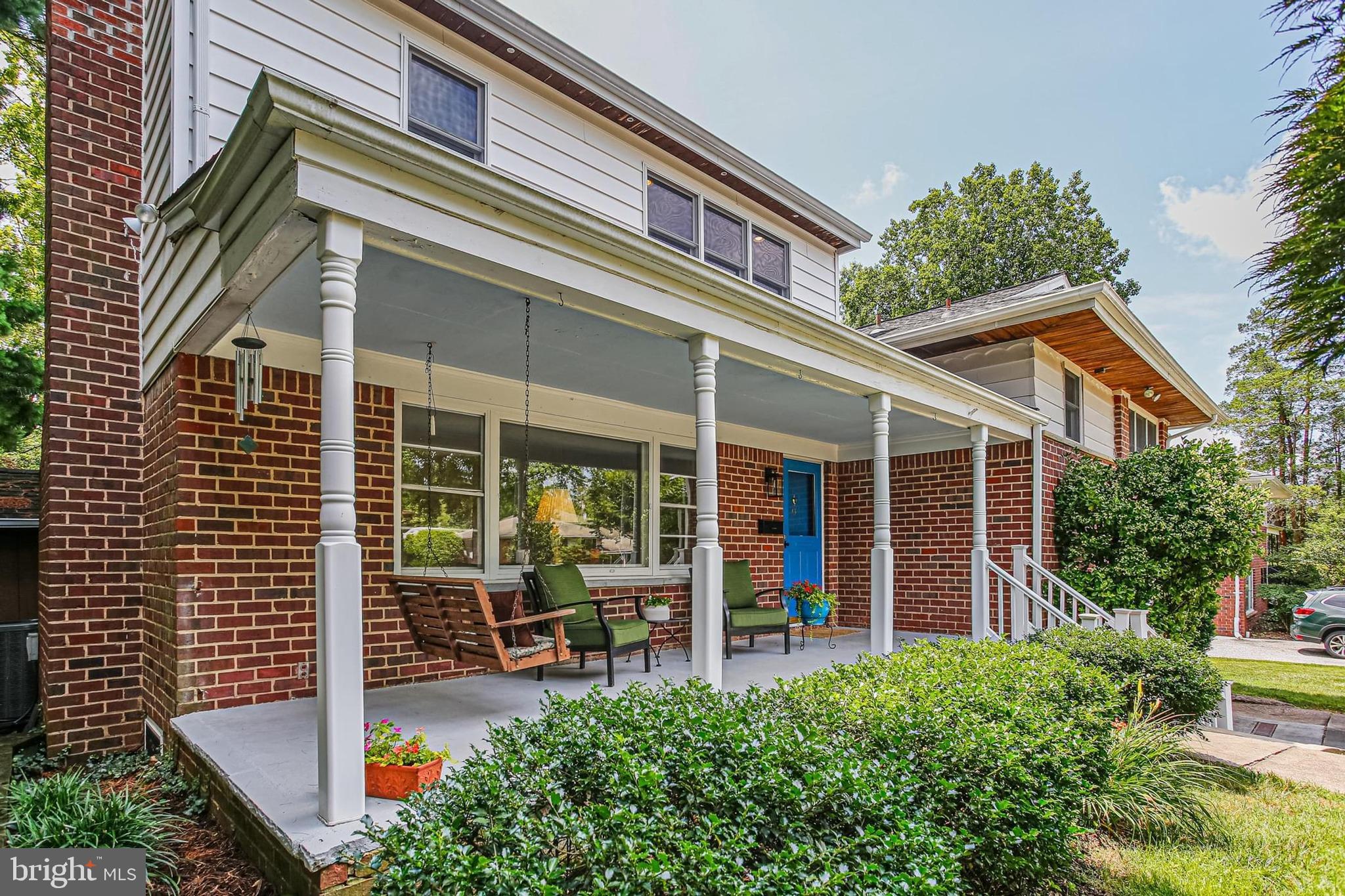 Welcome to this fantastic multi-level home located on a quiet, no-through street in the sought-after Woodbrook Village community. Step onto the inviting covered front porch and into a spacious layout designed for comfort and functionality. The main level features a large living room with built-in shelving flanking a wood-burning fireplace, a formal dining room, and a bright extended breakfast area in the kitchen. Sliding doors off the kitchen lead to a charming sunroom—perfect for enjoying your morning coffee. This 4-bedroom home boasts a unique and private primary suite complete with a bonus room ideal for a home office or gym, an oversized walk-in closet, and an ensuite bath with a walk-in shower and separate soaking tub. A second primary bedroom with its own full bath is located on the upper level, with two additional bedrooms and a stylish hall bath featuring marble and double vanity sinks. Just a few steps down from the kitchen, the spacious family room provides seamless access from the front-entry garage to a covered patio and backyard. Need more room? The fully finished 2nd lower level offers a rec room, another bonus room perfect for a second office or guest space, a full bathroom, laundry, utility room, and plenty of storage. Additional features include two separate attics, separate HVAC for the primary suite, a two-car garage with built-in shelving, and abundant storage throughout. Enjoy the peace and privacy of Woodbrook Village—an intimate community with no through traffic. Conveniently located to hospitals, 695 and 83 and within walking distance to Eddie’s, Starbucks, Towson University, and zoned for West Towson Elementary!