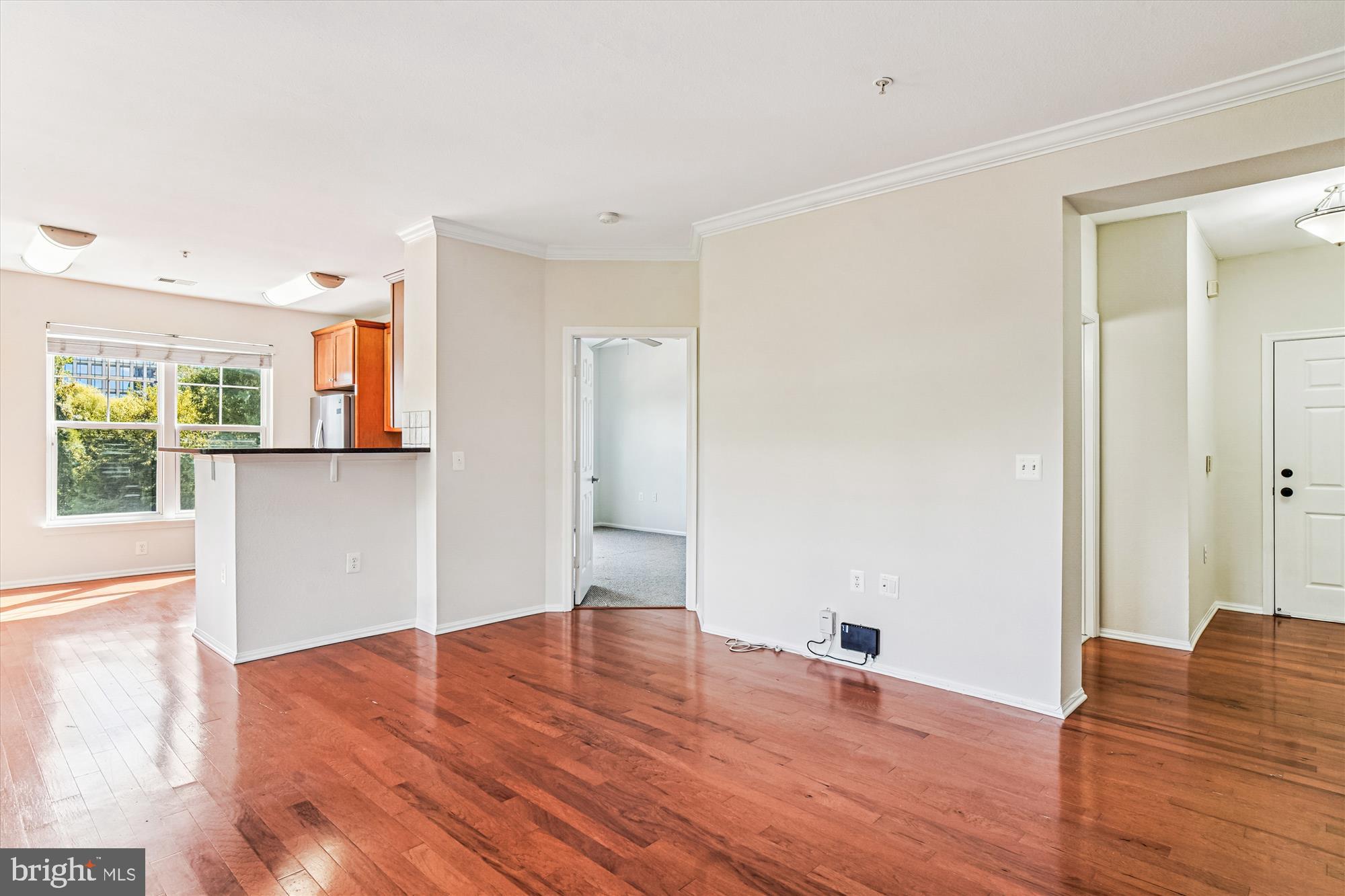 This spacious, well-maintained condo features a freshly painted interior, hardwood floors, and stainless steel kitchen appliances. Enjoy an open layout, a private tree-level balcony, roomy bathrooms, and a building courtyard layout that is inviting and relaxing.
Building amenities include a pool, fitness center, club room, and concierge. Includes 2 private garage parking spaces. Less than a mile to Metro, and a quick ride to the shopping and dining at Pike & Rose. No pets allowed.
UPCOMING OPEN HOUSES
SUN SEPT 21, 12-2PM
WED SEPT 24, 5-7PM
THURS SEPT 25, 12-2PM