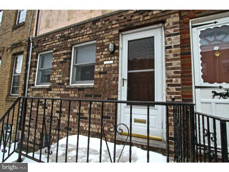 We love this Passyunk area 2 bedroom 1 bath home with 2 fantastic outdoor spaces! Redfin even rated this area the 2nd best place to buy Real Estate in the US! Enter into the formal living room and dining room divide by an original open stair case. There is hardwood flooring in these two rooms and ample space for furnishings. The kitchen located in the rear of the home includes ample cabinetry and counter top work space and the appliances are included (gas range, dishwasher, disposal, and refrigerator). Access to a nice size rear cement patio with plenty of space for outdoor entertaining and grilling. The basement is a full unfinished area great for storage and laundry and the washer and dryer are included in the sale. The 2nd floor has 2 bedrooms and a hall bath. The bath is spacious and finished with a ceramic floor and white subway tile. And let's not forget the deck off of the 2nd bedroom which adds even more space to enjoy the outdoors. This home has ceiling fans in the dining room and bedroom. There is forced hot air heat, central air (unit only 5 yrs old) and electric completely updated.  If you enjoy convenience and location you'll love that it's a 15 minute bike ride to Center City, the 47 Bus Line is on the corner, a few minutes walk and you in the hear of Passyunk Square, 5 minutes drive to domestic shopping (Target, Food market, etc.) and quick access to 95.