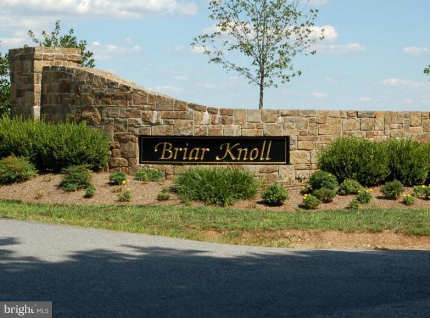 Briar Knoll is Baltimore's premier new home community offering large homesites with pastoral views, natural gas, community walking path and labyrinth in a private setting convenient to Hunt Valley, Towson and Bel Air. Come and see why Briar Knoll is is so special and how we can make this your home! ONLY 4 LOTS REMAIN