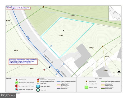 Vacant Land For Sale - 15911 Edgewood Drive<br/> DUMFRIES, VA 22025