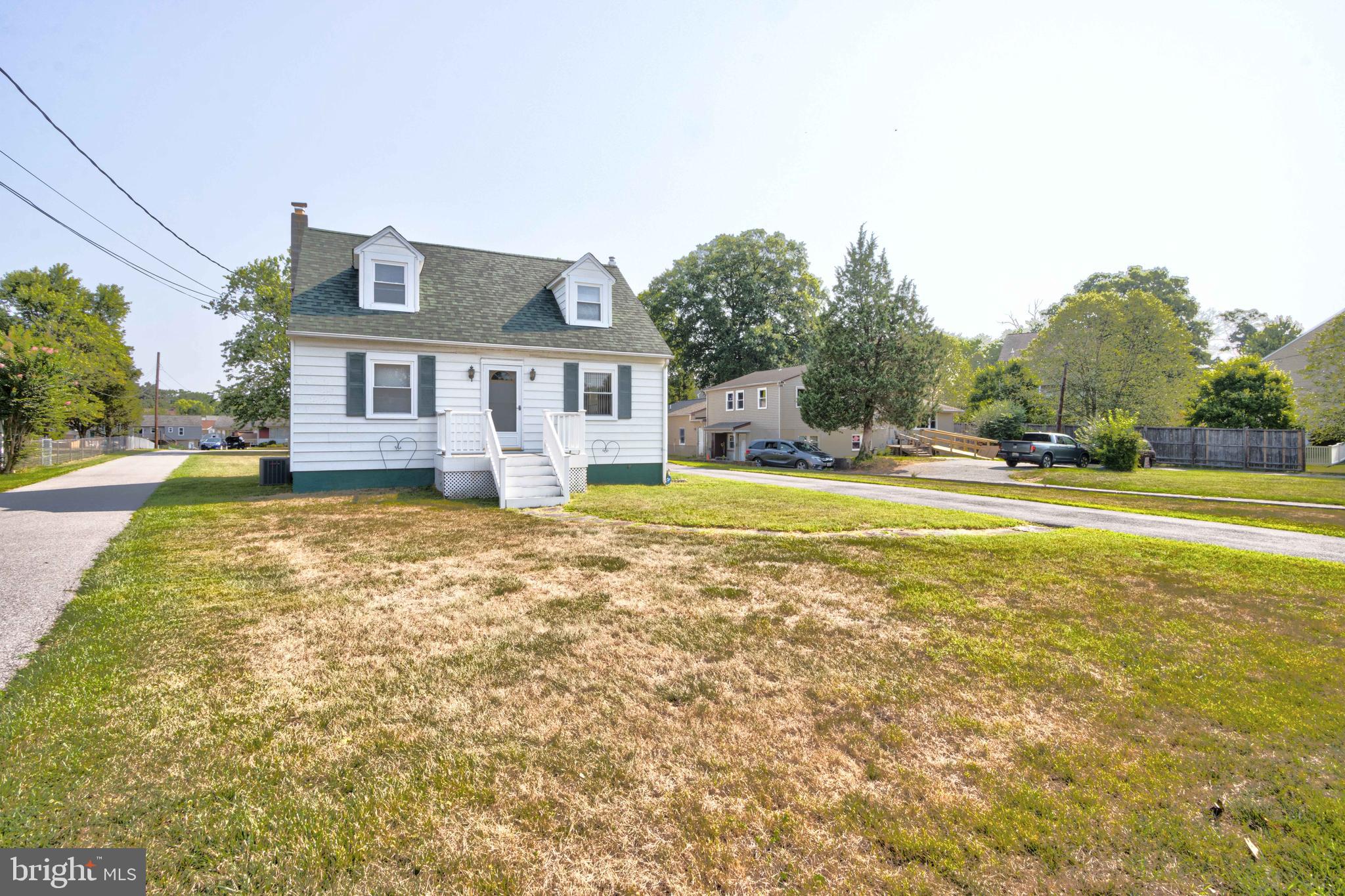 Price Reduced !!!! Charming Cape Cod with Spacious Yard and Prime Location
Welcome to this delightful 3-bedroom, 2-full-bath Cape Cod, thoughtfully converted from a 4-bedroom to offer more expansive living areas. This home features classic hardwood and tile floors. Enjoy the changing seasons in the cozy sunroom, perfect for morning coffee or an evening retreat.
The unfinished basement, complete with a woodstove, provides ample storage and potential for future expansion or a cozy family room. For car enthusiasts or hobbyists, the oversized two-car garage is a dream come true, offering additional storage space and its own woodstove for year-round use. There's also a convenient carport for extra parking or a covered outdoor workspace.
Situated on a large, flat yard—ideal for gardening, entertaining, or simply enjoying the outdoors—this home offers both charm and functionality. Its prime location near Route 97, I-695, BWI Airport, and all shopping and amenities ensures easy access to everything you need while still providing a peaceful retreat.
Don’t miss the opportunity to make this versatile property your new home!