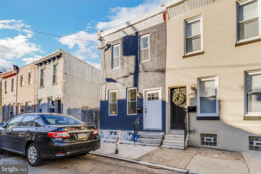 Come tour this recently renovated townhome and  fall in love with it's modern charm.  This amazing home is awaiting new owners.   This beauty is back on the market with a price improvement!  

This fresh and classic design offers an inviting open floor plan with half bath while maintaining the warm feel of home.  This beautiful 2 bed/ 2.5 bath boasts wood floors, stainless steel appliances, custom cabinetry and a lot of personality.  Upstairs, you'll find a half bath, two nice sized bedrooms including an owner's suite which features a full bath and a barn door that captures the beauty of the second floor.

The finished basement offers great storage space with a separate utility area,  living space perfect for a home gym or entertainment  and an enclosed laundry area.

This is a Prime location!  A few blocks from the historical Girard College,  walkable to Brewerytown restaurants, coffee shops, public transportation, and more.   Just a quick walk to the Art Museum, Schuylkill River Trail, and Fairmount Ave.   Staging furniture was removed from property.   

Schedule an exclusive appointment today.  If you're looking for a house to call home...look no further. Welcome home!  

Qualified buyers may be eligible for the 10,000 Philly First Grant . *** One year home warranty also included with full price offer.   ***PLEASE NOTE: STAGING FURNITURE HAS BEEN REMOVED****