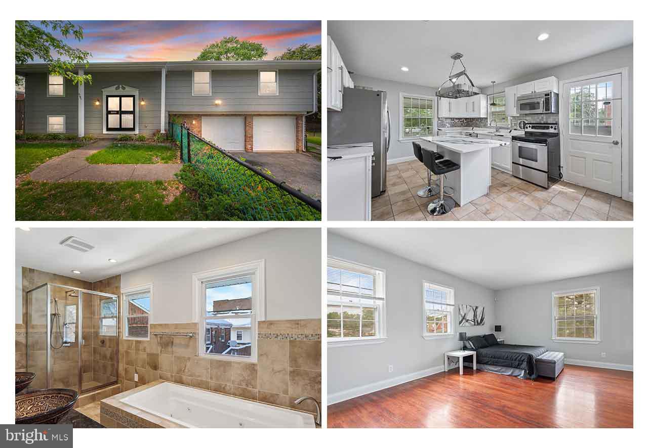 Welcome to 2705 Porter Ave, Suitland, MD 20746! With a recent appraisal valuing the property at $495,000, this home offers exceptional value and over $20,000 in instant equity. Featuring spacious living areas, modern upgrades, and a move-in ready condition, this is a rare opportunity you don't want to miss. !
This split-level property features 5 bedrooms and 3 full bathrooms, including a luxurious primary suite with a spa-style bathroom. The home showcases elegant finishes throughout from hardwood floors to modern tile, a bright open-concept layout, and a gourmet kitchen with stainless steel appliances and striking quartz countertops.
Enjoy added functionality with a fully finished basement, perfect for guests or rental income potential. The oversized 2-car garage provides ample storage, and the fenced yard offers privacy and space for outdoor activities.
Situated on a corner lot with great natural light, this home is move-in ready and ideally located near public transportation, shopping, and major commuter routes.
Whether you're looking to live in one unit and rent the other or simply enjoy the spacious design, this home has the flexibility to fit your lifestyle.