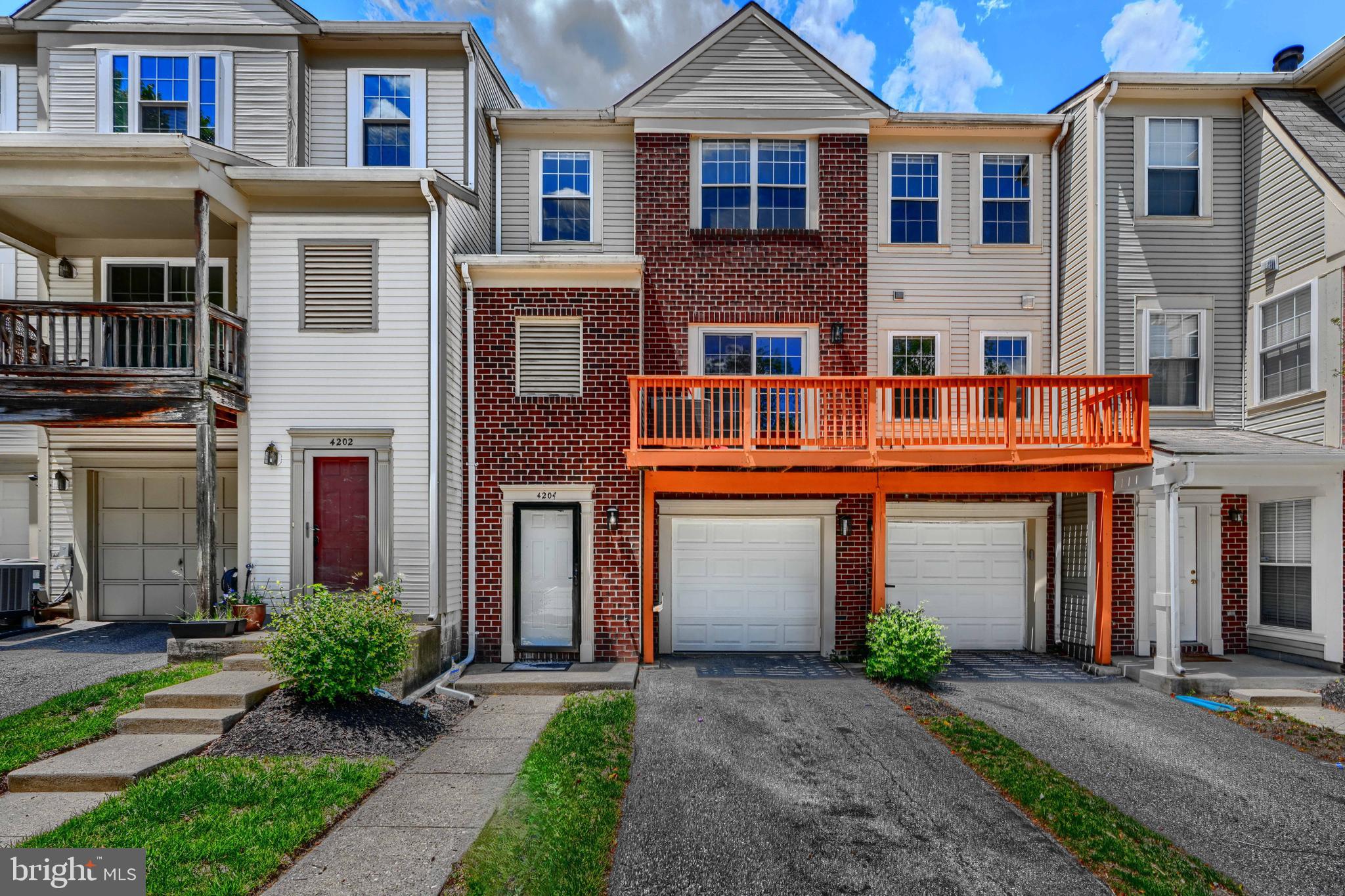 Completely renovated and ready for you with brand new appliances. Three huge bedrooms and two and half bathrooms. Huge deck for your outdoor relaxation! Close to major highways,795,695 and many shopping centers are nearby too.