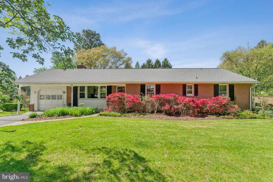 Welcome to 9949 Frederick Rd in charming Ellicott City, MD! This beautifully maintained rancher sits on a spacious 1/2 acre lot and offers incredible versatility with 2 Full Kitchens! Perfect for multi-generational living or entertaining. Freshly painted throughout, the home features gleaming refinished hardwood floors and a finished basement with plenty of room to spread out. Enjoy those Winter evenings with your choice of the wood burning fireplace upstairs or the gas fireplace downstairs!  Step outside to enjoy the fenced backyard and a stunning 39-foot deck with an additional screened-in porch area ideal for relaxing or hosting guests. A surprise workshop hides in the basement for your gardening or DIY projects with a mud room and a second door to the backyard. Or use the Amazing 16 x 10 Shed in the backyard for your bigger projects! With classic charm and modern updates, this home is a rare find in a sought-after location. Many convenient perks like 2 access doors to the backyard, 2 access doors to the back deck, 2 access entrances to the attic, large walk-in closet in the basement, dedicated laundry room, this home is sure to please. No HOA.   New Furnace Installed (2018) – New Hot Water Heater (2019) – New Roof (2023) - New Attic Fan (2023) - New Gutters (2023) – New Deck (2019) – Main Living Area Freshly Painted (2025) - Hardwood Floors Refinished (2025) – Radon Mitigation System. The only thing this home is missing is you! Call for your personal tour today!