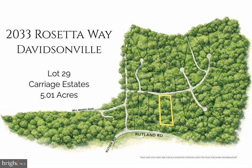 2033 Rosetta Way offers a rare opportunity to build a custom home on a 5+ acre wooded lot in a gated enclave of estate home sites. Conveniently located minutes from Annapolis with easy access to Washington, DC and Baltimore, the property provides privacy without sacrificing proximity to shopping, dining, and major commuting routes. Triangle Homes is the approved builder and will work with buyers to build from existing plans, your custom design, or anything in between. Call today for a Builder Tour. Photos show examples of builders past work work.