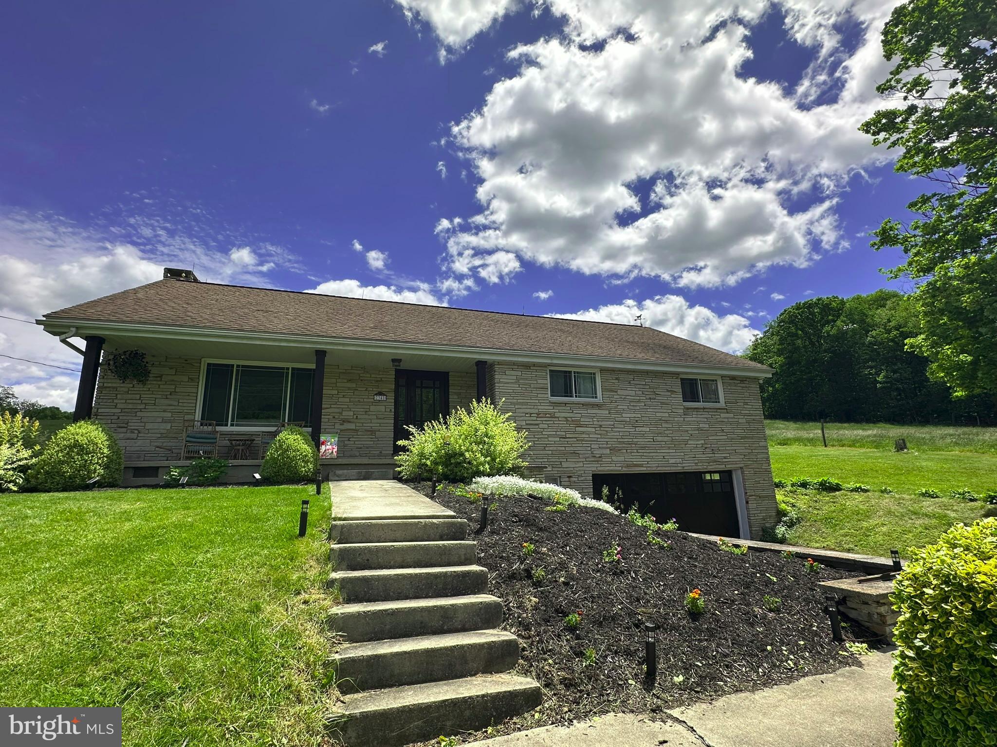 Move in ready ranch in Northern Bedford School District. Spacious home on over half an acre. Entire home has been updated including new furnace and kitchen within the last year! Main floor features large living area, dining room, kitchen with quartz countertops, beautiful sun room/bonus room, 4 bedrooms and one full bath. Finished basement includes recreation or family room, laundry room and 3/4 bath. Attic could be fully updated into two more bedrooms, office or bonus space and includes an additional half bathroom. Heat pump with central air and oil backup make heating this home very efficient. Hook-up in sun room/bonus room is also ready for a wood stove! Above ground pool and deck included. Comfortable, updated and ready for it's new owner!
