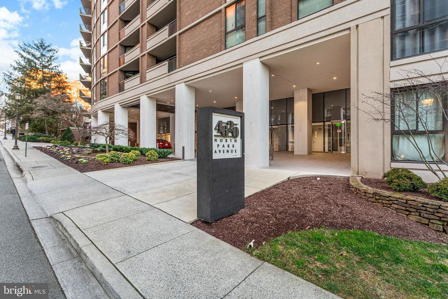 Experience the epitome of luxury living at 4620 North Park Avenue, Unit 405E, Chevy Chase, MD. This sophisticated and contemporary corner end unit presents a refined urban lifestyle in a coveted location.

Boasting 3 bedrooms and 2.5 bathrooms, this Midrise residence encompasses 1609 square feet of stylish living space. Flooded with natural light from floor-to-ceiling modern windows, the interior creates a warm and inviting ambiance. The open floor plan seamlessly connects the living, dining, and kitchen areas, making it ideal for both relaxation and entertaining. Step onto the balcony to enjoy views of green space overlooking the patio and pool.

Benefit from the convenience of a Full Service 24/7 front desk concierge, elevator, and inclusive utilities. This unit features in-unit full-size laundry, private storage, and a bike room for added functionality. Assigned parking for 2 vehicles in the garage adds an extra layer of convenience.

Residents have access to an on-site gym and pool, providing a luxurious retreat within the building. The common media/recreation room is perfect for hosting gatherings or unwinding after a long day.

An exceptional feature of this property is the option for a furnished lease, ensuring a seamless transition into this exquisite urban oasis.

Don't miss the chance to elevate your lifestyle in this highly sought-after Chevy Chase location. Schedule a showing today and immerse yourself in the pinnacle of modern living at 4620 North Park Avenue, Unit 405E.