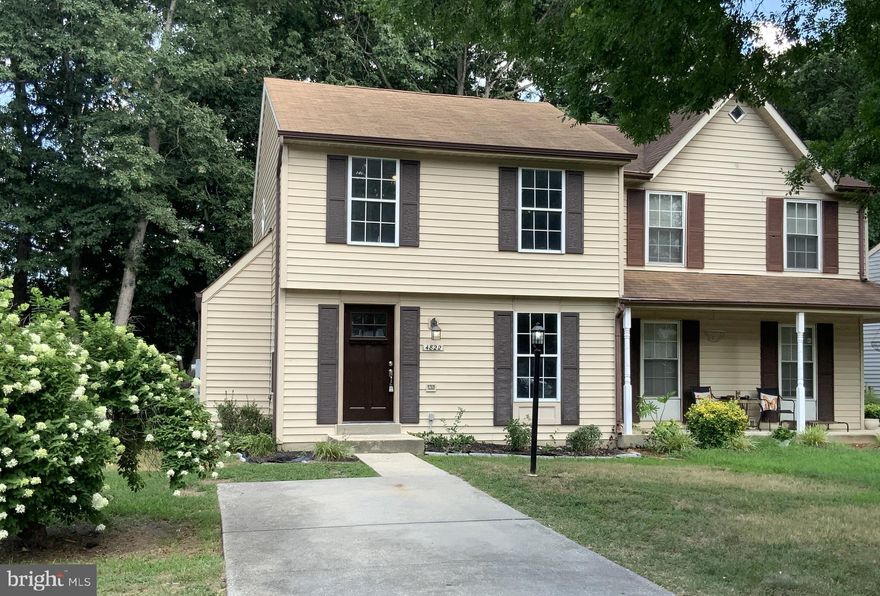 Beautiful renovated 3 bedroom, 2 full and 1 half bath end unit townhome centrally located in the heart of Waldorf. New paint and plank flooring on the main level. The living room has a huge window for natural light. The kitchen has new cabinetry and quartz countertops. The prep area is complete with quartz cutting board. Large dining space with upgraded wainscotting, which leads to the rear fenced yard with spacious deck. Main level brand new washer and dryer and remodeled half bathroom. Upstairs you will find new paint and carpet. The primary bedroom has a private fully remodeled bathroom. To additional bedrooms and a hall full bathroom with linen closet are move in ready! Private driveway so parking is not an issue. Enjoy the Lancaster neighborhood's pool, playgrounds, and walking paths. Quick access to commuter routes Rte 301, Rte 5, and Rte 210. Minimum credit score of 660 and income of 3x monthly rent is required.