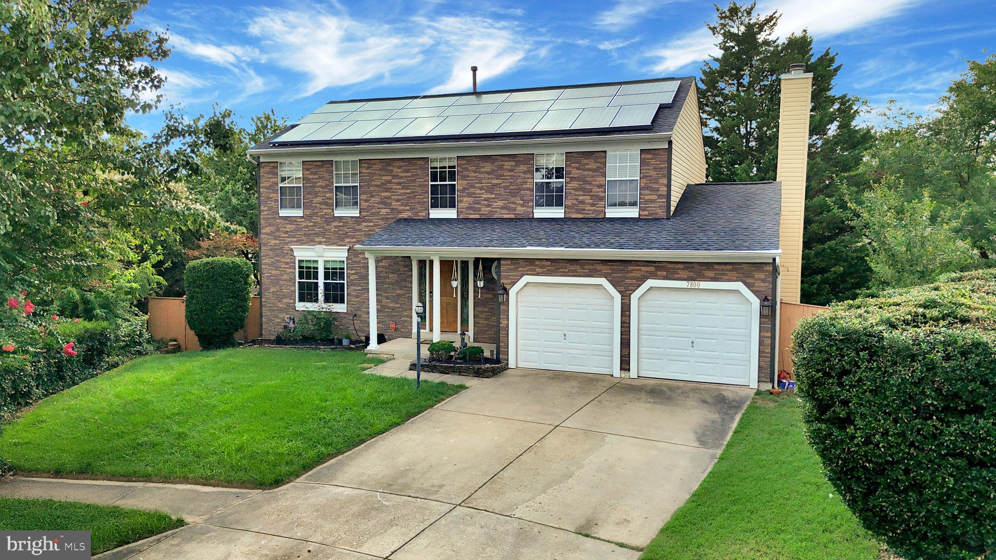 Welcome to 7800 Manet Court in Severn, Maryland—a beautifully upgraded home tucked away on a premium cul-de-sac lot in the sought-after Provinces community. With a timeless brick front, lush landscaping, Tesla solar panels, an inviting front porch, and a six-car driveway, this residence blends curb appeal with modern efficiency. Inside, a neutral palette and gleaming hardwood floors set the tone for elegant living. The sunlit foyer flows into a formal living room on one side and a graceful staircase on the other. A formal dining room, highlighted by a dazzling crystal chandelier, opens to the chef’s kitchen featuring 42” Snow White cabinetry, quartz countertops, brand-new marble backsplash, recessed lighting, stainless steel appliances, a smart-screen refrigerator, and a gas range. The kitchen offers space for a cozy breakfast nook and opens to the family room, complete with a stone-hearth fireplace, ceiling fan, and brand-new sliding doors leading to the deck. A powder room and access to the two-car garage with storage complete the main level. Ascend to the private quarters where the serene northeast-facing owner’s suite is adorned with crown and chair rail molding, a ceiling fan, and a brand-new spa-like en suite. The luxurious bath boasts a freestanding soaking tub, glass barn-door entry to the walk-in shower, and dual quartz-topped vanities. Three secondary bedrooms, all with fresh paint, plush carpeting, and ceiling fans, along with a fully renovated hall bath, provide comfort and versatility. The walk-out lower level is an entertainer’s dream or ideal for multi-generational living. It features a fully equipped kitchenette with gray cabinetry, quartz countertops, sleek black subway tile, stainless steel appliances, and an electric range with a vented hood. Luxury vinyl plank floors, a spacious recreation area, a custom wood-accent wall in the bonus room, and a brand-new full bath add style and function to this level. Sliding doors open directly to the backyard, extending your living space outdoors. The fenced backyard is a private retreat with two decks for entertaining, grassy play space, and a storage shed. Set in the Provinces community, residents enjoy walking trails, playgrounds, and recreational fields, all within minutes of shopping, dining, BWI Airport, NSA, Fort Meade, and major highways. With its northeast-facing orientation, premium lot, and extensive upgrades, this home offers both elegance and everyday convenience.
|