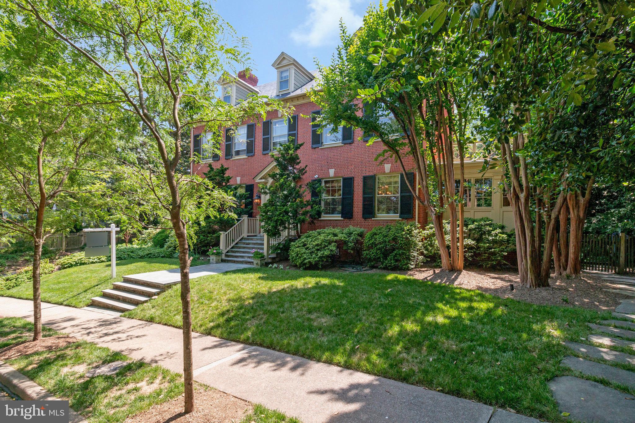 Amazing? No. Stunning? Closer. Spectacular? Still doesn’t do it justice. The truth is—there’s no single word that captures this home. Let’s just say this home is in a league of its own—and you’ll understand the moment you step through the front door.
Undeniably one of Rosemont’s most iconic homes, 412 N View Terrace blends timeless Georgian Colonial architecture with everyday livability.
A classic center hall layout anchors the main level with beautifully scaled rooms, high ceilings, and rich moldings throughout. Five true bedrooms, including a versatile bedroom top-floor suite—ideal as a hangout, guest retreat, or playroom—offer space to grow and gather.
The professionally landscaped backyard is a private oasis featuring mature plantings , a pool (2018), and even a pizza oven (2018). This home invites connection and celebration at every stage of life. Additional features include a slate roof (2024), two-car garage with custom doors (2019 new doors ), and full unfinished basement with abundant potential. Located on a quiet, tree-lined street in one of Alexandria’s most sought-after neighborhoods, it is a rare opportunity to own a classic home designed to support generations of memory-making.
Walk to all destinations in Alexandria from the King Street Metro Station and Amtrak (get to NYC in a hot minute), Whole Foods daily for veggies, Grape and Bean for lunch or wine with friends.
OR
Stay home and have the world come to you for parties and fun in all stages of firsts created at "The 412." She is a true oasis of city living: close to everything, but a peaceful retreat house unlike any other.
