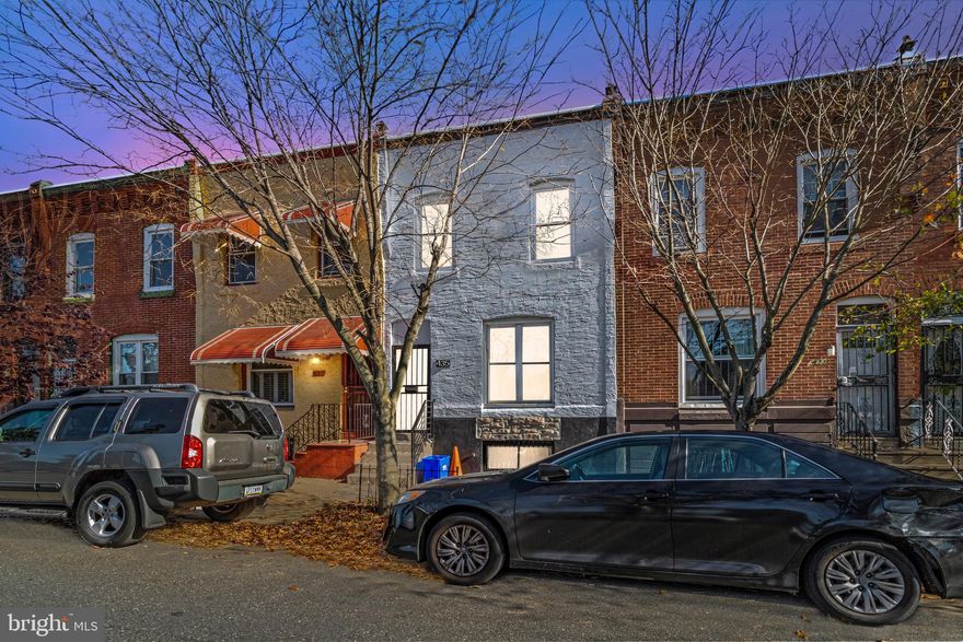 Recently renovated 3 Bedroom 2 Bath home located right in front of Drexel's Vidas Field in University City's desirable neighborhood of Powelton Village West. Enter through the newly tiled vestibule to find your sun drenched living room and kitchen, complete with a gas fire place, breakfast bar with an abundance of counter space and new stainless steal appliances. Down the hallway you will find the 1st bedroom and full bathroom and a utility space with a full sized washer and dryer with access to your private patio. On the 2nd floor, you will find two very spacious bedrooms with plenty of natural light and closet space along with the 2nd full bathroom  complete with a brand new double vanity. The dry unfinished basement allows for even more storage space. A prime location having close proximity to the Universities, Hospitals, Market-Frankford line, trolley route 10 and bus routes 30 & 40.