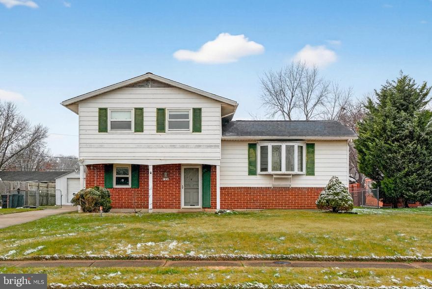 Welcome to this charming split-level home that perfectly blends comfort and convenience, nestled in a welcoming Joppatowne. This delightful residence boasts 3 spacious bedrooms and 1½ bathrooms, offering ample space for family living or entertaining guests. With a brand-new roof installed in 2025, you can enjoy peace of mind knowing that this vital component is up-to-date and secure for years to come.
 As you step inside, you'll immediately notice the brand-new carpet installed in 2025, providing a fresh and modern feel throughout the home. The entire interior has been thoughtfully painted, creating a bright and inviting atmosphere ready for your personal touches. The heart of the home is the  kitchen, featuring modern appliances that cater to every culinary need. Whether you're preparing a casual family meal or hosting a dinner party, this kitchen will inspire your inner chef. The living room is a cozy retreat, highlighted by a charming wood pellet stove that adds both warmth and ambiance, making it the perfect spot for relaxation on chilly evenings. Outside, the property expands into a substantial fenced-in backyard, ensuring privacy and providing a safe space for children or pets to play. For those who love outdoor hobbies or require additional storage, three storage sheds are conveniently situated on the property, offering versatile solutions for all your organizational needs. This home truly has it all and is a rare find in today's market. It's ready for you to move in and make it your own. Don't miss this opportunity – this property won't last long!