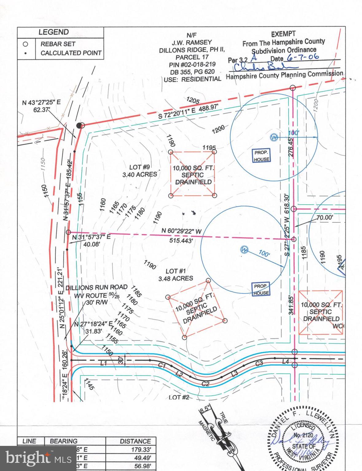 QUAKER WOODS SUBDIVISION - Land