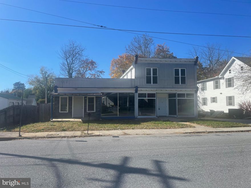 Come view this  great opportunity in downtown Walkersville. This mixed use duplex features two-stories and is 4,906 SF. With many options for use of the property such as professional offices,retail and residential and more.  Zoning will allow up to 3 units. The seller is also offering seller financing for buyers as well. Call and make your appointment today!!!