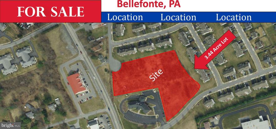 3.44 Acres of commercial property on Benner Pike and Amberleigh Lane.