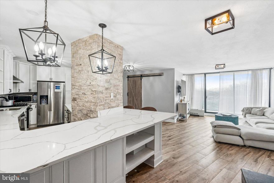 Nestled in the heart of vibrant Philadelphia, this exquisite 2-bedroom, 1.5-bathroom apartment offers a luxurious lifestyle defined by modern elegance and comfort. Recently renovated in 2020, this residence blends contemporary design and high-end finishes, making it the perfect sanctuary for those who appreciate the finer things in life. Step inside to discover an inviting open floor plan that seamlessly connects the living, dining, and kitchen areas. The spacious layout is accentuated by engineered wood flooring and ceramic tile, creating a warm and welcoming ambiance. The gourmet kitchen is a chef's dream, featuring upgraded countertops, stainless steel appliances, and an eat-in breakfast area that invites casual dining and entertaining. A thoughtfully designed combination of kitchen and living space ensures that every moment spent here feels connected and cozy. Retreat to the master suite, complete with a generous walk-in closet that provides ample storage for your wardrobe. The second bedroom is equally inviting, perfect for guests or as a home office. Both bathrooms have been tastefully updated, offering a blend of style and functionality. Enjoy the convenience of in-unit laundry with a front-loading washer and dryer, making everyday chores a breeze. The property also boasts a private balcony, where you can unwind and soak in the views of the beautifully landscaped surroundings. As part of a well-managed community, residents benefit from an array of amenities designed to enhance their lifestyle. Take a dip in the indoor or outdoor pools, relax in the hot tub, or maintain your fitness routine in the state-of-the-art exercise room. Additional features include a concierge service, meeting rooms, and a library, ensuring that every need is met within the community. With an association fee that covers essential services such as air conditioning, electricity, and maintenance, you can enjoy a worry-free living experience. The security gate and lobby desk provide peace of mind, allowing you to fully embrace the exclusive lifestyle this property offers. Conveniently located near public transportation options, this apartment is not just a home; it's a lifestyle choice that combines luxury, comfort, and community. Experience the best of Philadelphia living in this stunning residence that truly feels like home.

This building is now accepting FHA Mortgages 🏡 ✅