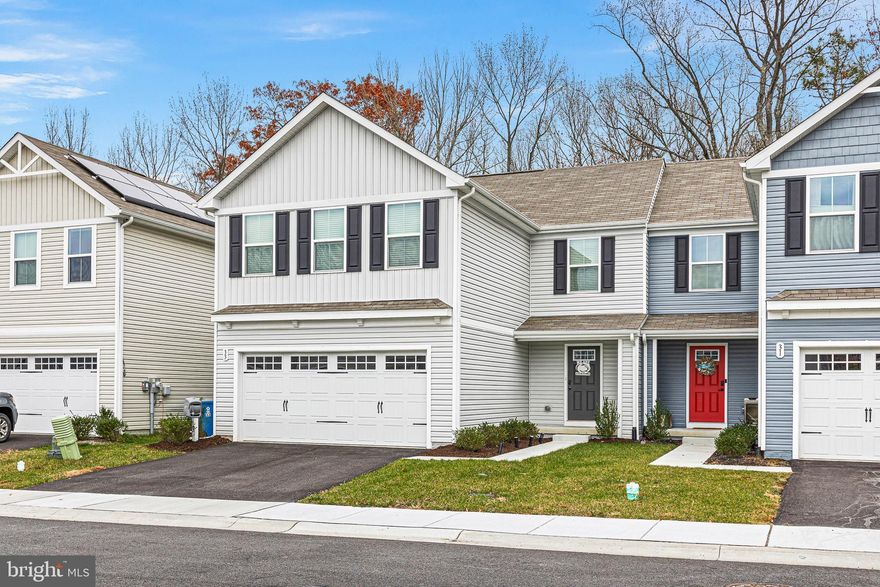 Discover comfort and convenience in this spacious 4-bedroom, 3.5-bath twin home featuring a full finished walkout basement with a full bath  perfect for extra living space, entertaining, or guest accommodations. The bright, open floor plan flows seamlessly from the living area to the modern kitchen, complete with granite countertops and plenty of cabinetry. Enjoy peaceful views as the home backs to the trees, offering privacy and a serene backdrop. The property also includes an attached 2 car garage, with a 220v charging plug and additional parking conveniently located right across the street. With generous living space, a desirable layout, and a great location, this home is the perfect blend of style and functionality. Take advantage of the community pool during the summer months! Minutes from downtown North East! Don’t miss it!