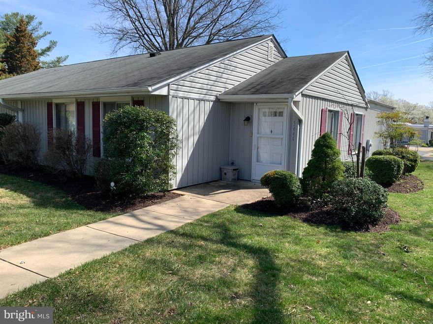 Welcome to this beautiful semi-detached  2 car garage 2 bedrooms & 1 bathroom all updated home. Large living room with vaulted ceiling, laminated flooring and a fireplace.  Freshly painted, updated bathroom, brand new carpet in the bedrooms,  brand new  kitchen appliances.  A very spacious two car garage with extra space for storage.   Nice flagstone patio, manicured landscaping.  All of this located in this desirable  a gated community (Leisure World)