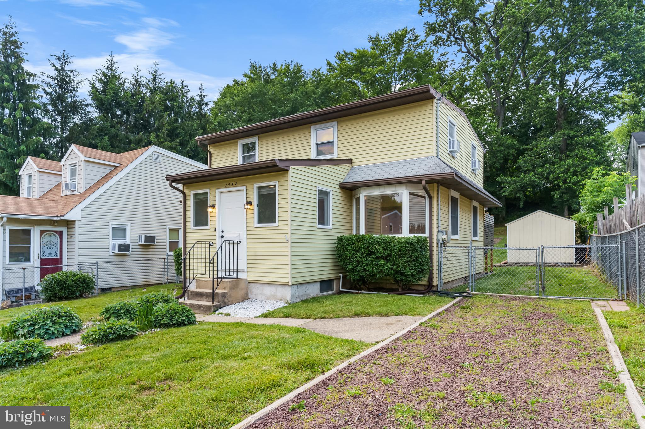 Welcome to 1557 Fairview Avenue in Middletown Township! Fantastic Neshaminy School District! As you enter the home you will immediately fall in love. The main level features a lovely living room, spacious dining room, stunning kitchen and bonus room. The second level features three generously sized bedrooms and one full bathroom. The lower level is an partial-unfinished basement offering tons of storage space. The exterior of the home is perfect with a massive backyard & large shed. Roof Shingles have been replaced in 2025! 1557 Fairview Avenue has so much to offer and will not last! Call to schedule a private showing today!