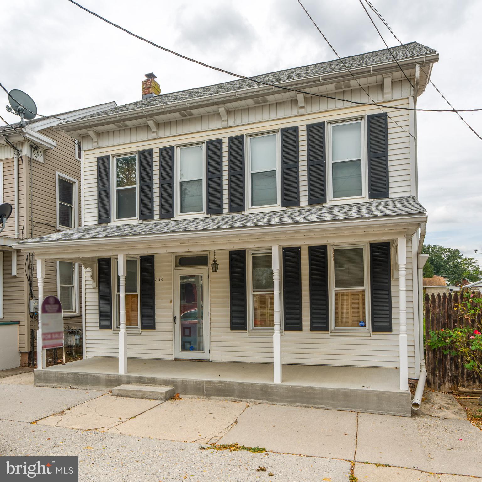 Take advantage of this classic 2-story colonial home in the heart of Hanover Borough. Featuring 3 comfortable bedrooms and 1.5 baths, this property offers a versatile layout ideal for both everyday living and entertaining. The spacious eat-in kitchen provides plenty of room for family gatherings, while the first-floor laundry adds a touch of modern convenience.
A fenced backyard invites outdoor enjoyment, with space for gardens, play, or pets. The one-car garage and two-car carport offers off-street parking, and a large shed is perfect for tools, hobbies, or storage. A new roof in 2024 makes this one a real winner. Located close to schools, parks, and shopping, this property combines a peaceful residential setting with the benefits of borough living.
A one-year First American Home Warranty is included as an added benefit and security to the new homeowner. Act on this one today and be in before the holidays.