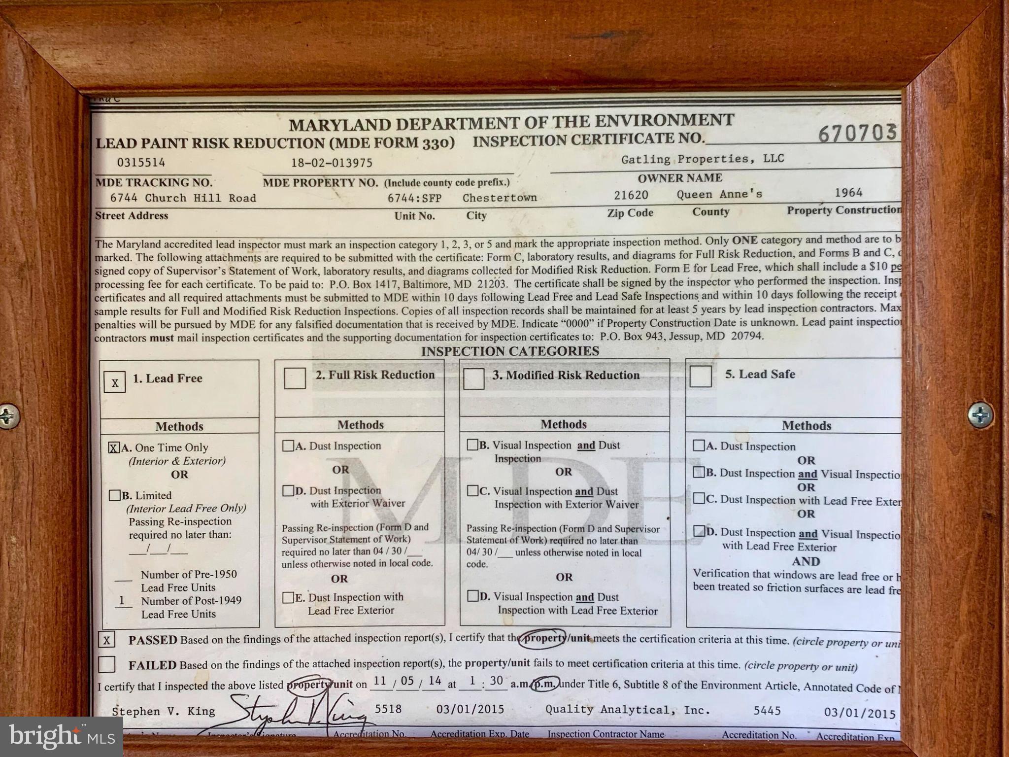 NONE AVAILABLE - Commercial Sale