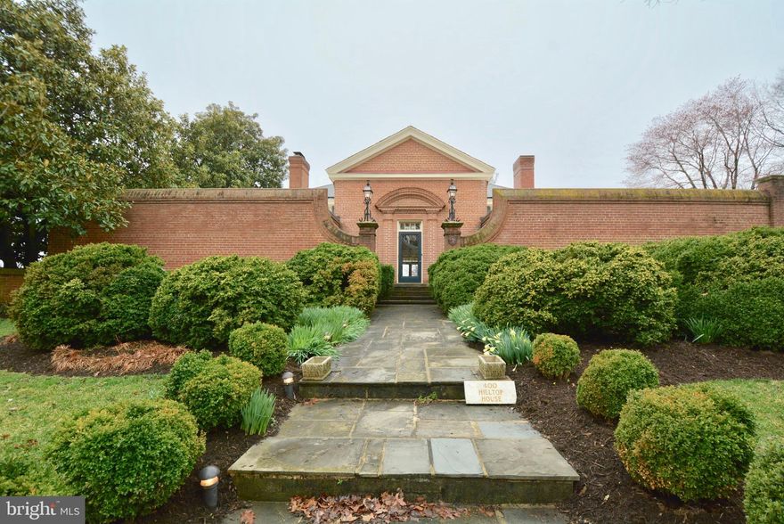 Extraordinary 4 bed, 4.5 bath property surrounded by the Masonic Temple grounds. Built in 1963 by Williamsburg engineer and aficionado who mimicked many of the features from the Governor's Palace from 1706. Current owner has taken great care to honor the character and charm while expanding and enhancing the property's true potential. The main level is anchored by 200-year old heart of pine floors and colonial style arched top floor-to-ceiling Kolbe windows overlooking the 35-acre grounds of the Masonic Temple. Perfectly situated for everyday living with a spacious 20x30 gourmet kitchen, large dining and living room, first floor master suite and in-law/au-pair suite. Wonderful home for entertaining. Short 10-minute walk to Old Town and King Street metro. You must see this one of a kind property!