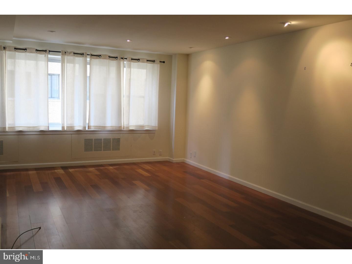 Renovated one bedroom, one bathroom residence with hardwood floors and southern views! Enter the condominium through a welcoming, spacious foyer with coat closet. The living room has ample space to entertain and leads into a separate, yet open dining area. The renovated galley kitchen has a tile floor, wood shaker cabinetry with stainless steel bar pulls, subway tile backsplash, granite counters, Bosch stainless steel dishwasher, GE stainless steel range and Fisher and Paykel stainless steel refrigerator with freezer on the bottom. The spacious bedroom has recessed lighting and a ceiling fan. There is a designer bathroom appointed with stone tilework with a double vanity and a whirlpool shower/tub with a seamless glass door. All utilities included in rent.