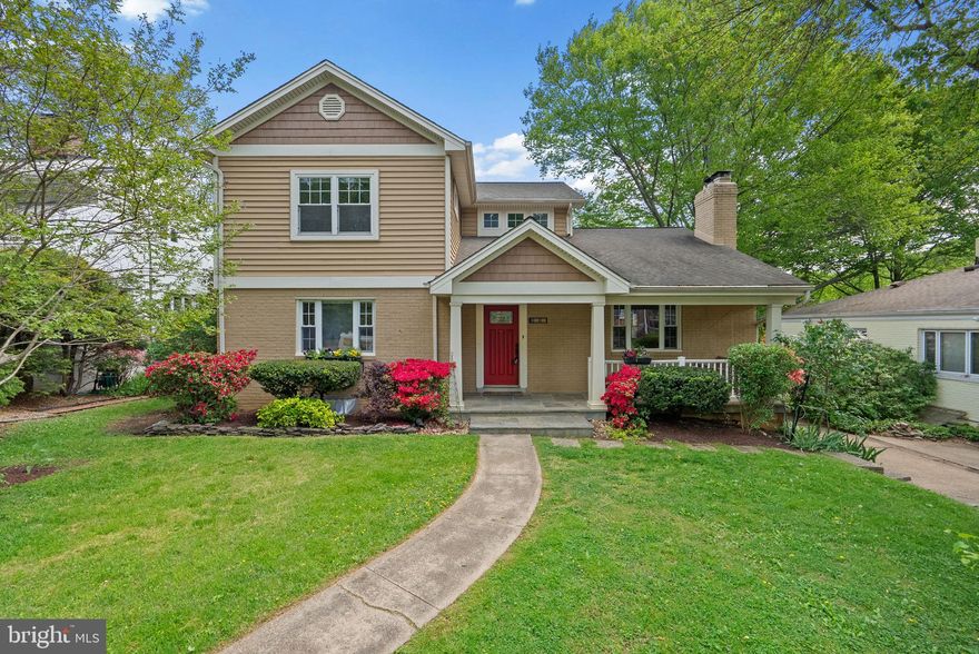 Price Adjustment--Welcome to 9207 Whitney Street — a spacious, beautifully updated home in the heart of Silver Spring. Expanded in 2009 to over 3,700 square feet and freshly updated in 2025, this home offers modern convenience, character, and incredible living space.  Freshly refinished hardwood floors, brand-new carpet, and a freshly painted interior make it truly move-in ready.
Overlooking a beautiful, tree-lined street, the front porch provides an elegant and inviting first impression. Step inside to a large, light-filled living room featuring recessed lighting, gorgeous hardwood floors, and a wood-burning fireplace. An arched doorway connects the living room to the dining area and updated kitchen, complete with Silestone countertops , stainless steel appliances, and a breakfast bar with seating — perfect for casual dining and entertaining.
The main level offers wonderful circular flow, with easy access to a spacious family room, three bedrooms, and two full bathrooms, including a bedroom with its own en-suite. Off the family room, a deck overlooks the fenced backyard and shed — an ideal spot for relaxing, grilling, and outdoor gatherings.
Natural light fills the upstairs, where you'll find an expansive primary suite with a vaulted ceiling, two walk-in closets, and a spa-like bathroom. A second bedroom, a walk in storage closet and a cheerful, open flex space   perfect for a home office, playroom, or cozy retreat complete the level,
The lower level provides a large family room with a vintage bar setup, a laundry room, a separate storage room, and plenty of space for recreation, hobbies, or a home gym. A private driveway offers convenient off-street parking.
Set on a quiet, tree-lined street, this home is perfectly located within walking distance to schools, the neighborhood park, the Long Branch Library, restaurants and the future Purple Line stop — offering an easy commute and vibrant neighborhood amenities.