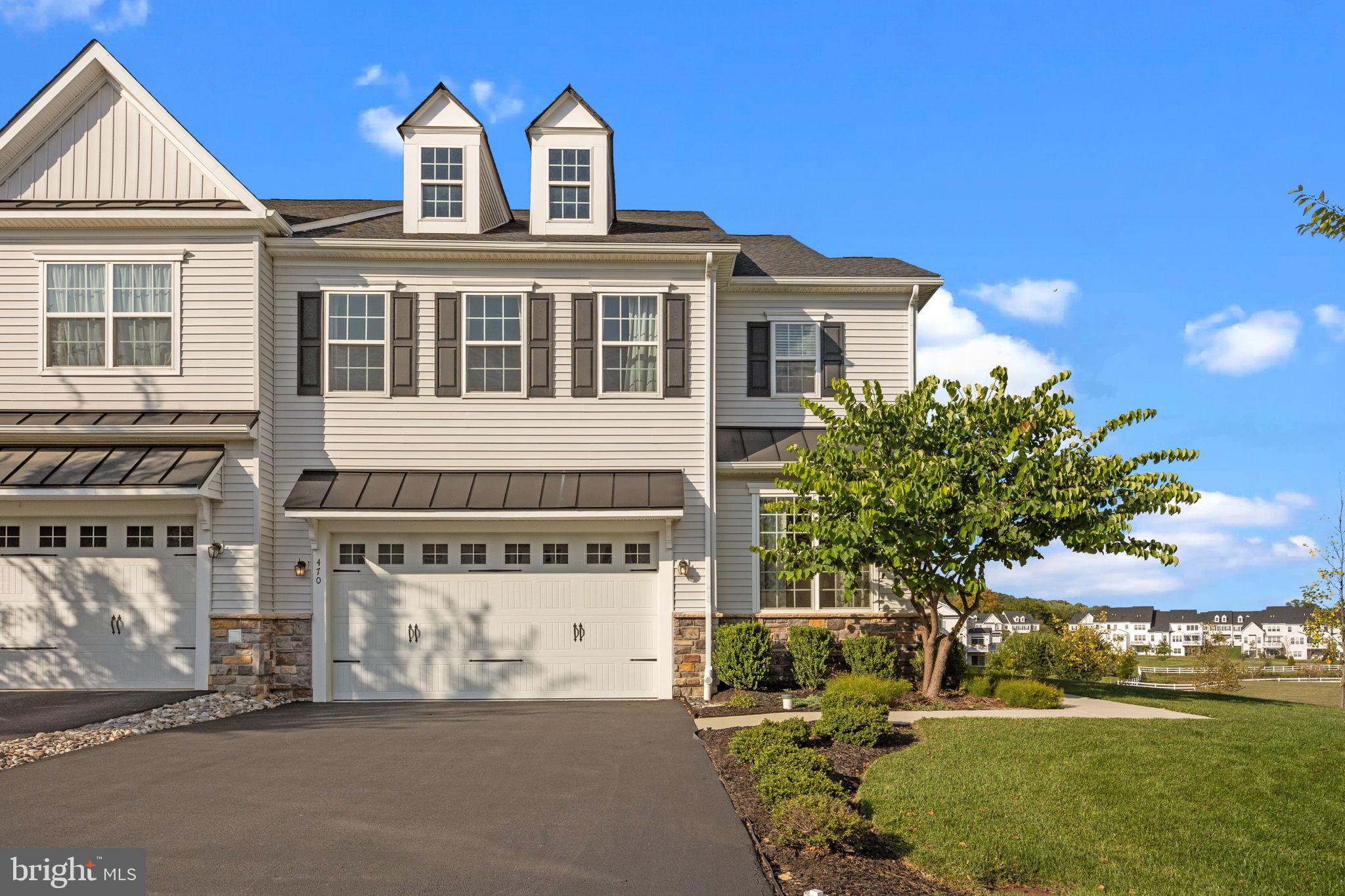 ** Ask for cinematic VIDEO TOUR ** Visit the OPEN HOUSE: Saturday 9.20.25 | 10am - 12pm ** Introducing the model home in the desirable Waterloo Reserve. Experience the perfect blend of luxury and comfort in this stunning property, where every detail has been meticulously crafted to create a true sense of home. This community offers a playground and an enjoyable walking trail. This exquisite carriage house is equipped with modern amenities, including an integrated sound system on all floors, an indulgent home scenting system that infuses your residence with rich array of fragrances, etc. Step inside to discover an inviting open floor plan, pristine hardwood flooring, custom blinds throughout and generous windows, seamlessly connecting the living room to the dining area and gourmet kitchen. Home office and powder room is conveniently located. The living room, adorned with a cozy fireplace, creates a warm ambiance for gatherings. A chef's dream of a kitchen, features granite countertops, generous cabinetry, premium stainless steel appliances, range hood, an immense island ideal for culinary creations, with a breakfast bar and a pantry. Seating area off the kitchen that invites leisurely mornings, with sliding glass doors opening to your deck. The deck is convenient for grilling and entertaining, with a view of the development. Mudroom area is located adjacent to the entrance of your garage. Spacious two car garage has ample storage space. Lower level greets you with a sizable entertainment area. A cozy bedroom and a full bathroom is also available, allows a private living space for your guests. The entertainment area offers endless possibilities for recreation or relaxation (home theater, home gym, etc.), with sliding glass doors to covered outdoor patio. Second floor awaits with 4 bedrooms, including your grand suite, hallway bathroom, and a spacious laundry room. Additional bedrooms provide ample space for guests or a home office. Retreat to the luxurious primary suite, complete with a organized walk-in closet (designed by Closets by Design) and a spa-like bathroom featuring a soaking tub and a walk-in shower, offering a serene escape at the end of the day.