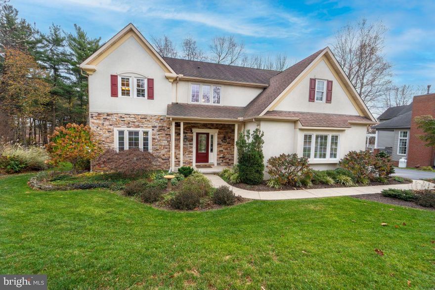 Enjoy the serene setting of this spacious, custom-built, two-story home in the mature neighborhood of Twelve Oaks located in Lower Swatara Township.
Enter the two-story foyer with lots of natural light from the windows above. To the left is the formal living room (which could also serve as a study or den) with French doors leading to the formal dining room. The spacious kitchen with oak cabinetry, granite countertops, and island, and LG stainless steel appliances is a delight for cooking. A breakfast area separates the kitchen from the two-story family room while allowing an open flow which is great for entertaining. The family room features a propane gas fireplace and custom built-in bookshelves on both sides and Palladian windows rising to the second floor allow tons of natural light in this beautiful space. A large outdoor deck spans the length of the family room and is perfect for bird-watching and enjoying the sunshine. The mud room located off the two-car garage contains a laundry sink and cabinetry, an additional guest closet, and a half bath nearby.
Upstairs the owner’s suite features two walk-in closets leading to the primary bathroom with shower and large soaking tub. Three additional bedrooms and a full bathroom round out the second floor which is open to the family room below.
The lower level of the house provides an additional 780 square feet of finished living space in the exposed basement flanked by two separate unfinished storage rooms. The finished family room has a propane-powered wall unit that heats the room. The rear door leads to a screened-in, paver patio with two levels and a ceiling fan. The patio leads to a large rear fenced-in yard with a masonry fire pit and woods as the backdrop. 
Featuring neutral paint and flooring throughout, this property has been well-maintained (see list of upgrades by year) with owners leaving several items for the buyer’s enjoyment (see separate list).
A one-year HSA Home Warranty is provided for peace of mind.
The seller is a PA-licensed real estate agent.
