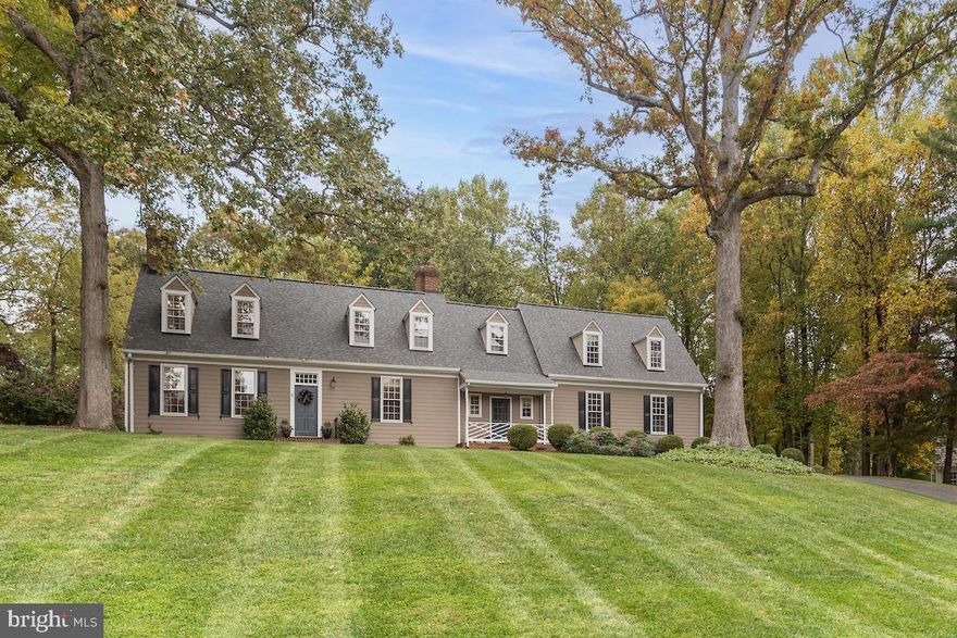 Hygge in the heart of Potomac!

Rare opportunity to own a Brendan O’Neill home in one of Potomac’s most delightful neighborhoods.  Situated high on a hill at the end of a peaceful cul-de-sac, this gracious, light-filled home boasts 4 bedrooms and 4.5 baths, 9.5’ ceilings on the main level, stunning heart-pine floors, and five fireplaces.  Thoughtfully renovated from top to bottom, this inviting home also features new roof and AC, both installed in 2023, main-level home office overlooking the back yard, banquet-sized dining room with shiplap wainscoting and wall of windows and French doors opening to the custom patio, custom wet bar worthy of Joanna Gaines, custom kitchen with large center island, quartz countertops and stainless steel appliances, sun room with skylight overlooking the garden, custom master bath with two-person shower and double vanities, three well-proportioned secondary bedrooms with two renovated bathrooms upstairs, and a fully finished lower level with 9’ ceilings and a mini-home gym.  Best of all, the spectacular one-acre yard will stir your soul!  Enveloped by a canopy of sky-high mature trees, the backyard is an oasis you and your family will enjoy day-in and day-out.  Fully fenced and landscaped, it has a lovely stone patio for dining and entertaining, a huge, flat grassy area for sport, and a unique garden area featuring a large fire pit, a charming custom-built cottage, and an al-fresco dining space.  Get ready to host parties – you’re going to love entertaining in this fantastic space!  When you’re ready for a nature walk, the Watts-Branch Park is just steps away from your front door.

Located in the coveted Winston Churchill school district, this charming home is just 6 minutes from Potomac Village and a convenient distance from downtown Washington, downtown Bethesda, Northern Virginia, the I-270 Life Sciences Corridor, and all major airports.  Lovingly and meticulously maintained by its current owners for the past 23 years, this gem is move-in ready.  Don’t wait – this peaceful retreat won’t last long!